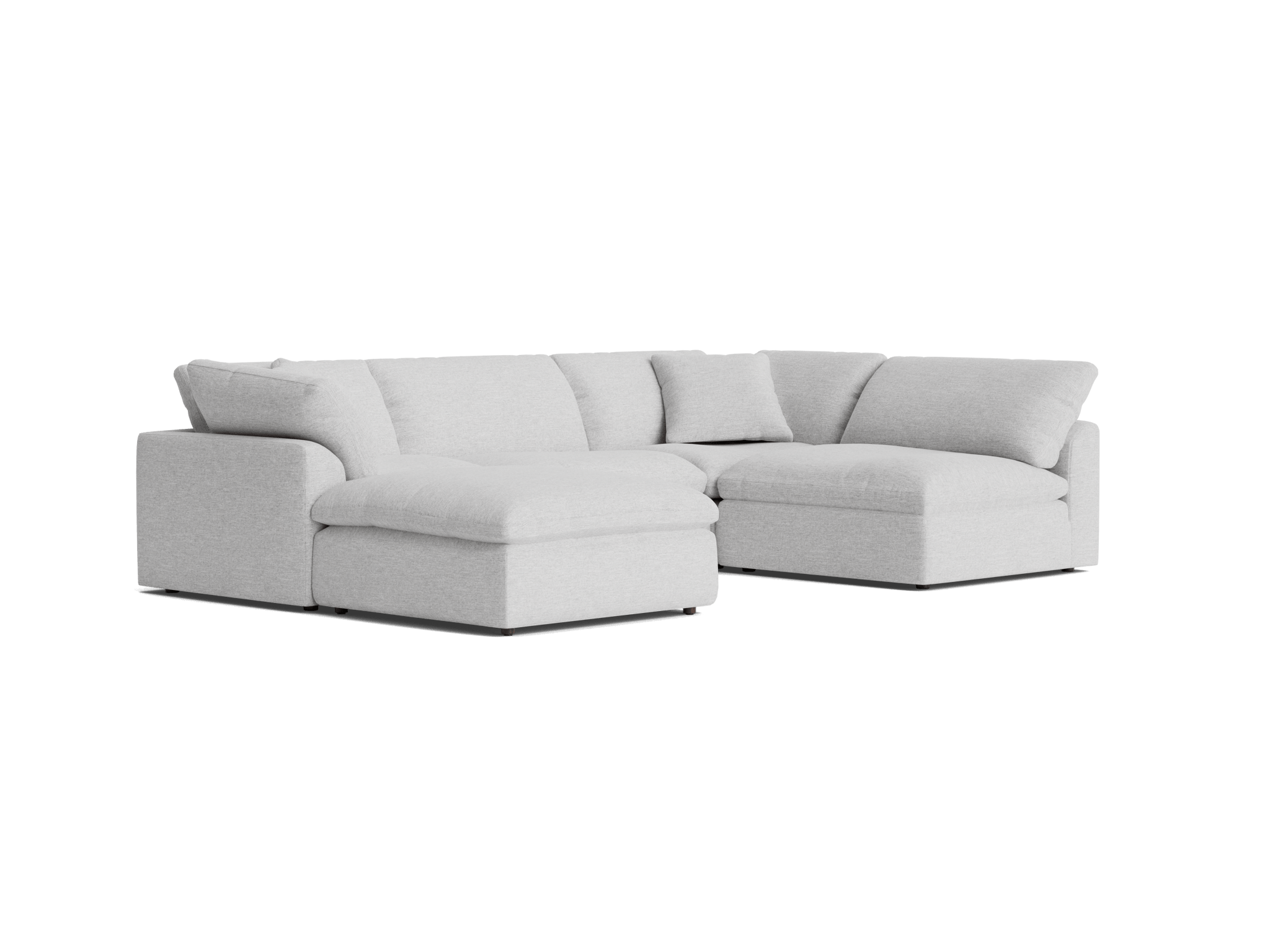 bryant sofa bumper sectional %285 piece%29 milo dove