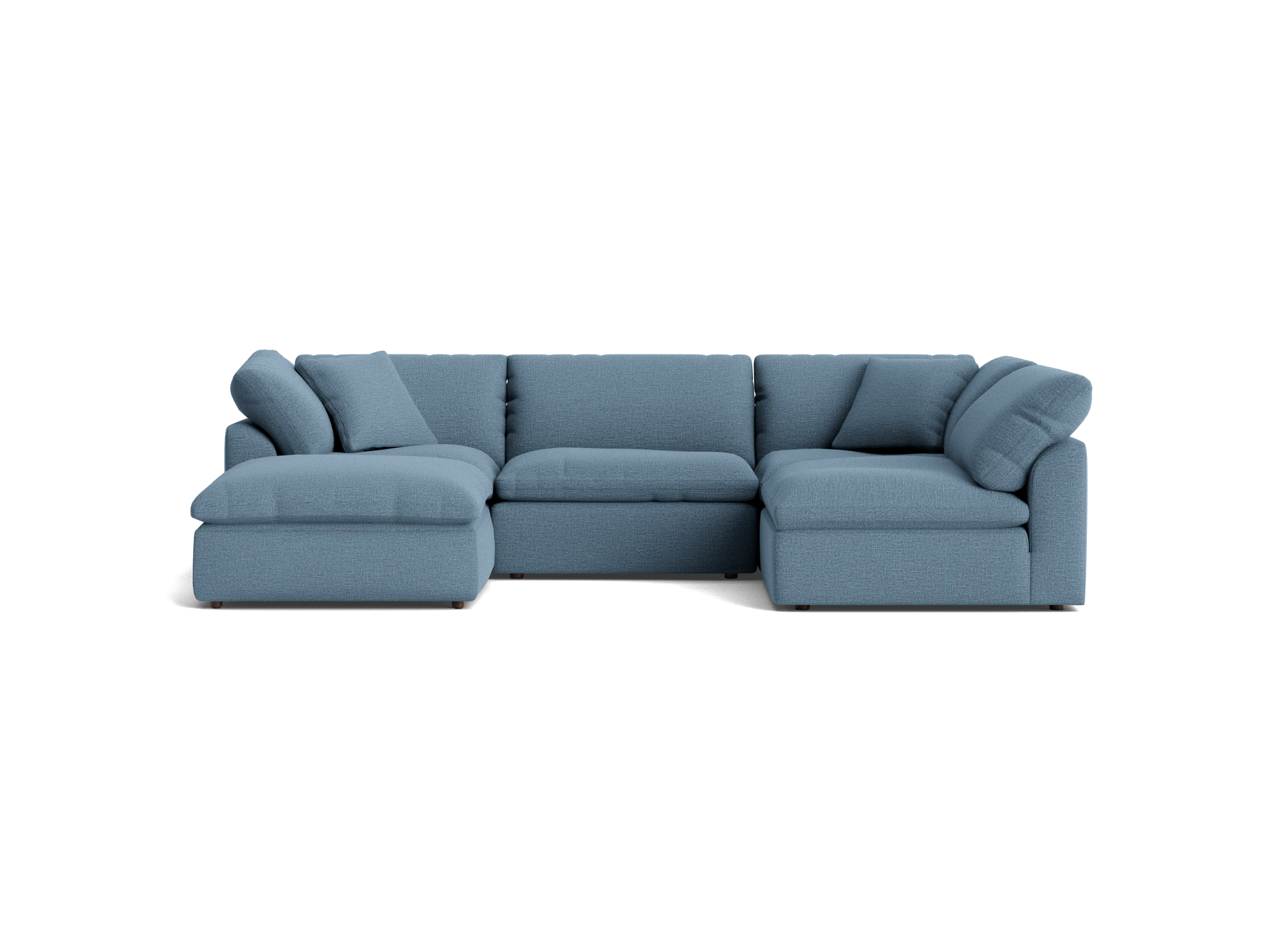 Bryant U-Sofa Bumper Sectional (5 piece)