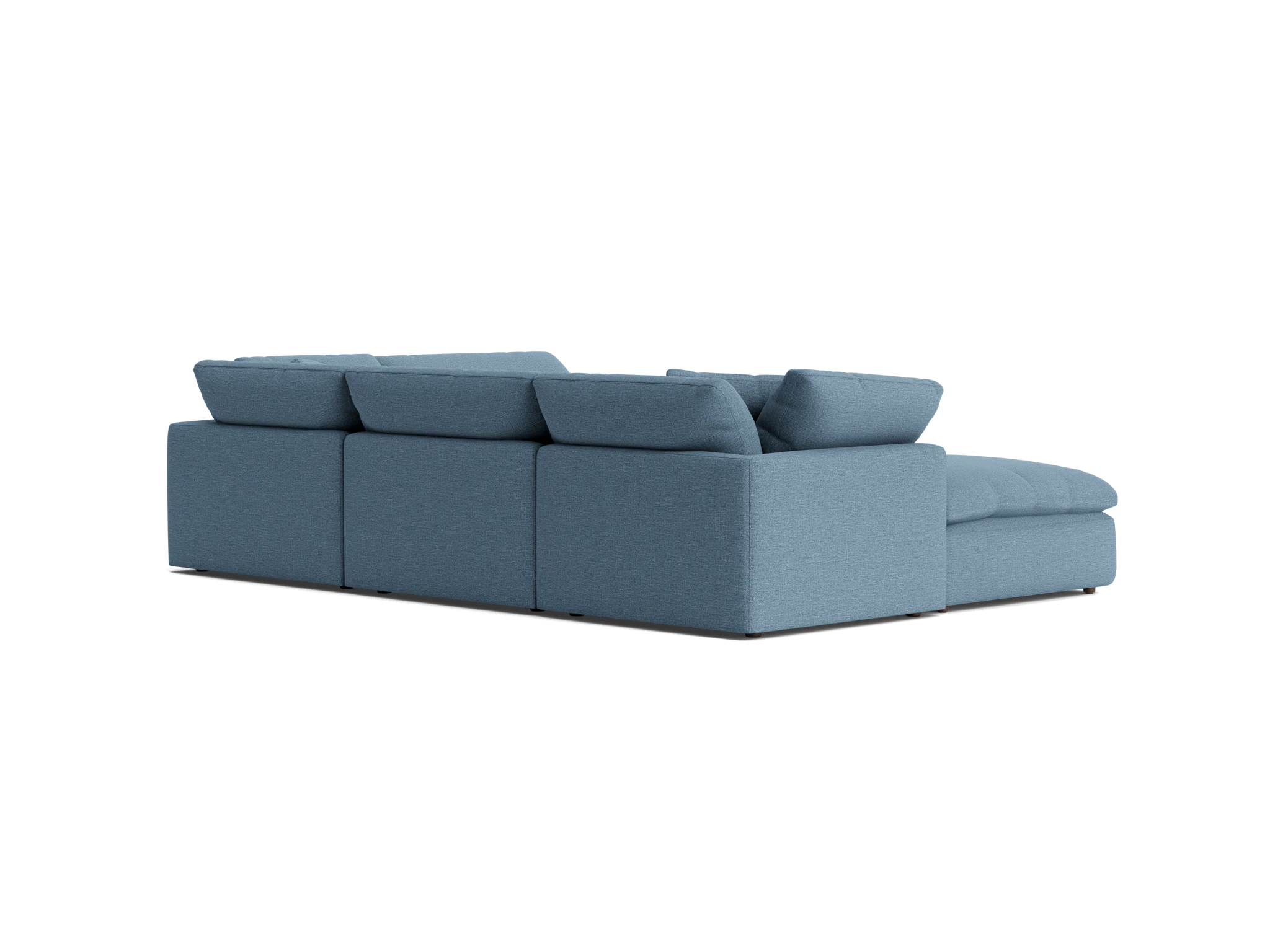 bryant sofa bumper sectional %285 piece%29 milo french blue