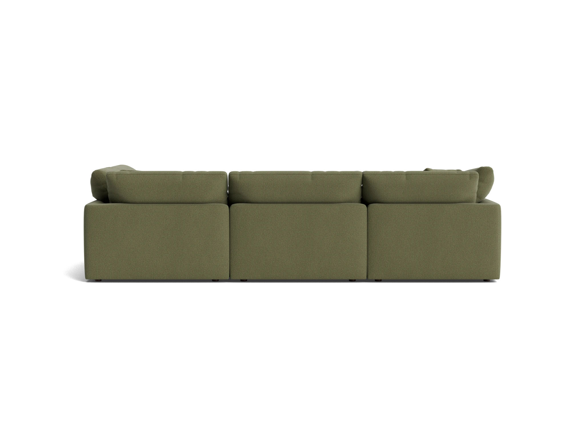 bryant sofa bumper sectional %285 piece%29 faithful olive