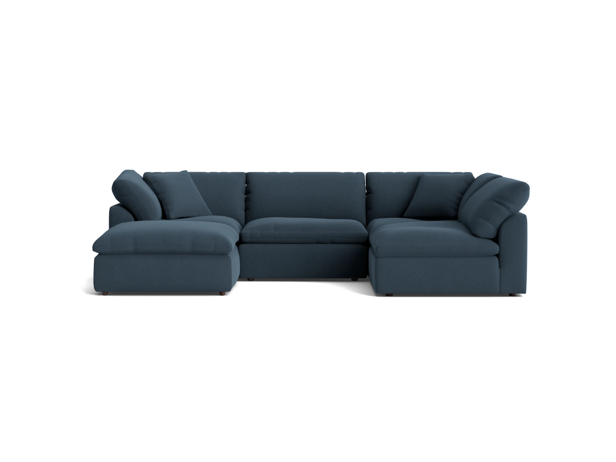 bryant sofa bumper sectional %285 piece%29 faithful indigo