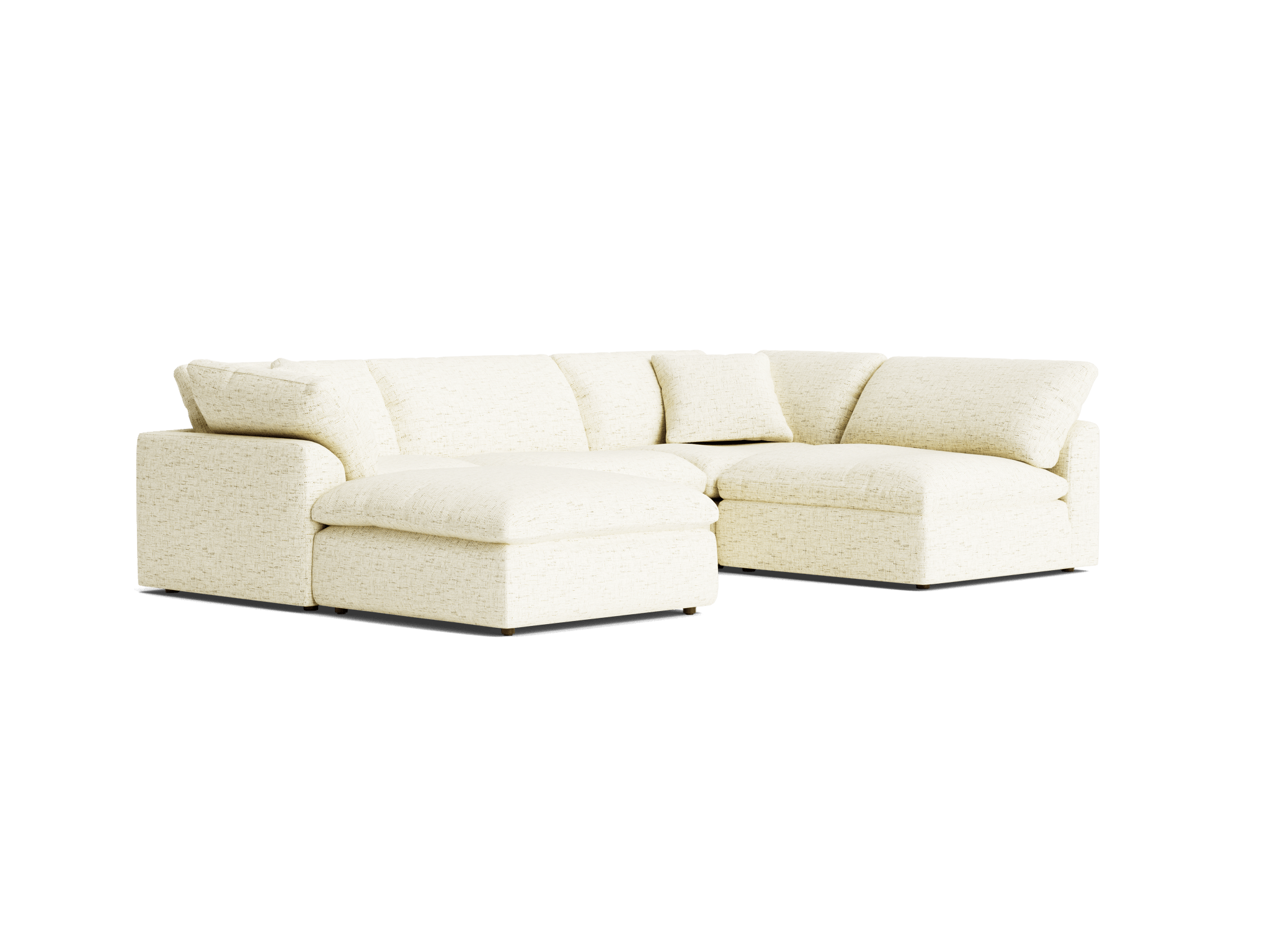 bryant sofa bumper sectional %285 piece%29 nico oyster