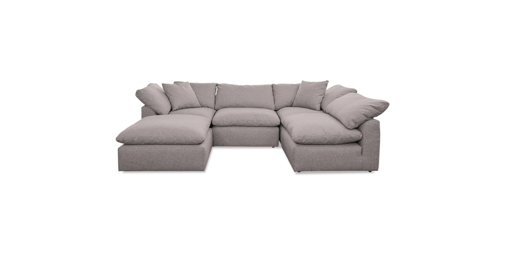 bryant sofa bumper sectional %285 piece%29 sunbrella premier wisteria