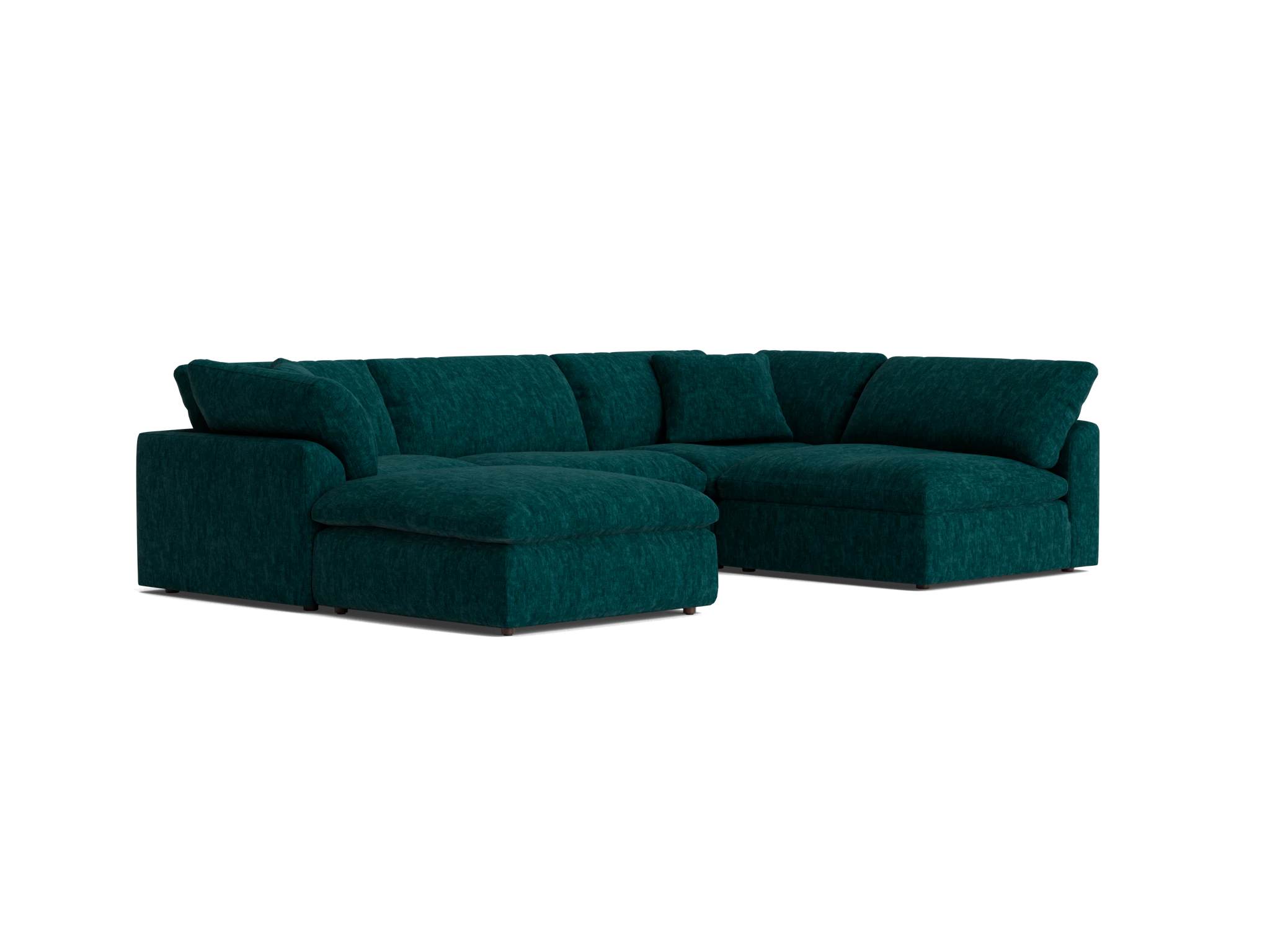 bryant sofa bumper sectional %285 piece%29 crave greenery