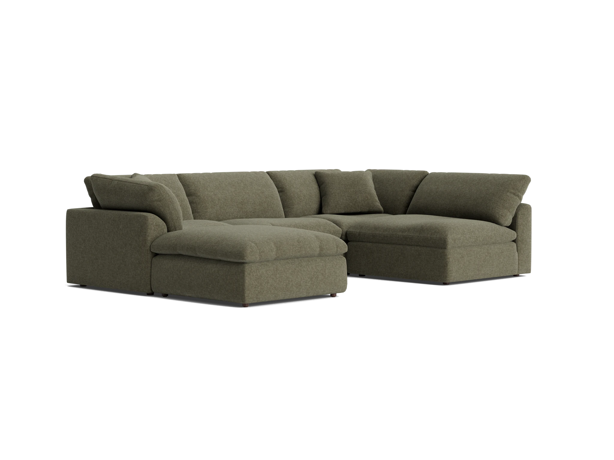 bryant sofa bumper sectional %285 piece%29 kenley spruce