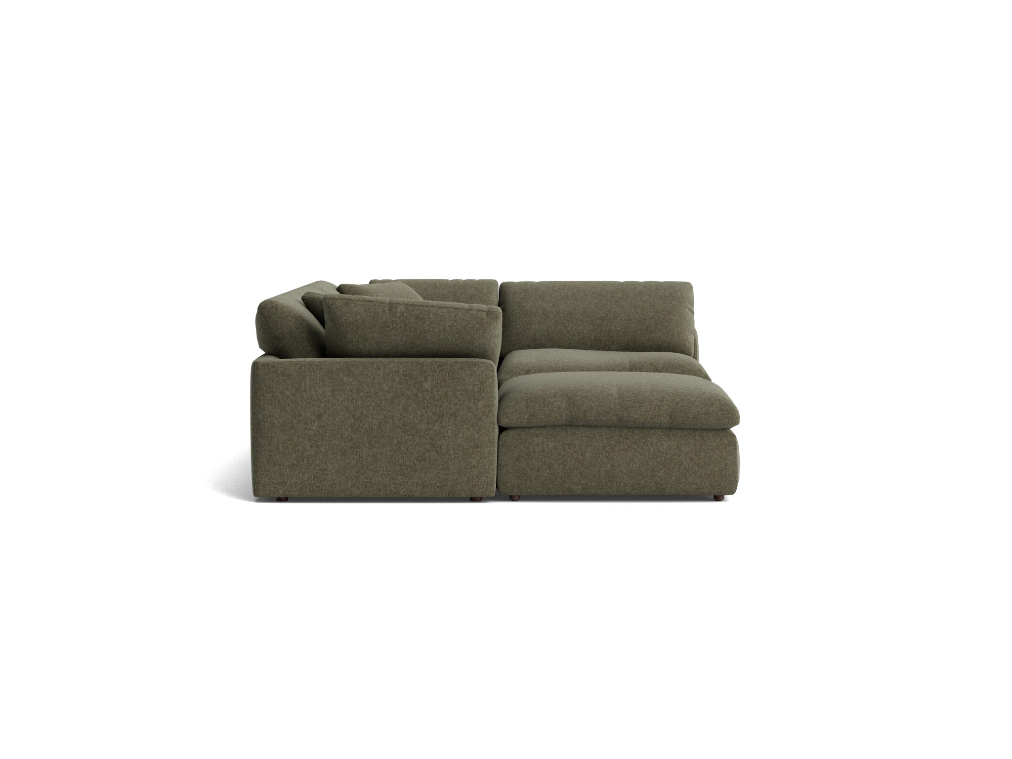 bryant sofa bumper sectional %285 piece%29 kenley spruce