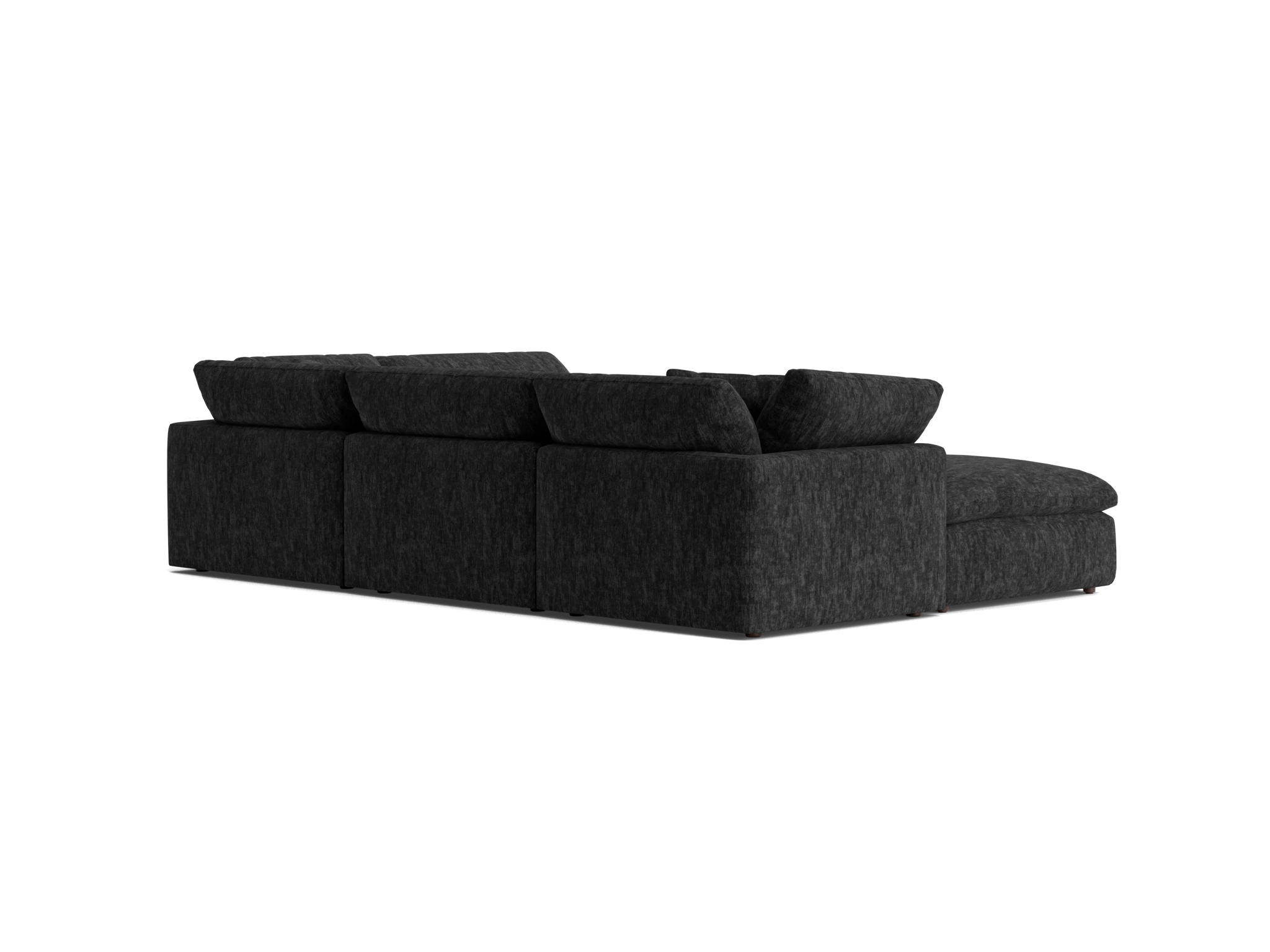 bryant sofa bumper sectional %285 piece%29 crave lava rock