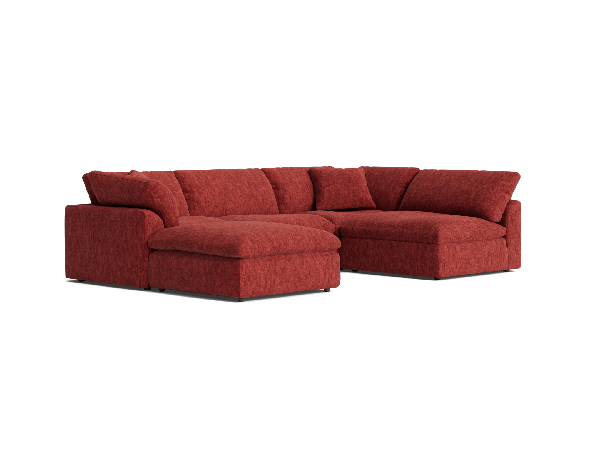 bryant sofa bumper sectional %285 piece%29 crave berry hibiscus