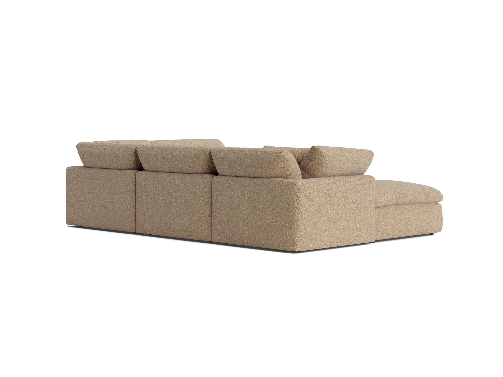 bryant sofa bumper sectional %285 piece%29 bubbly cream soda