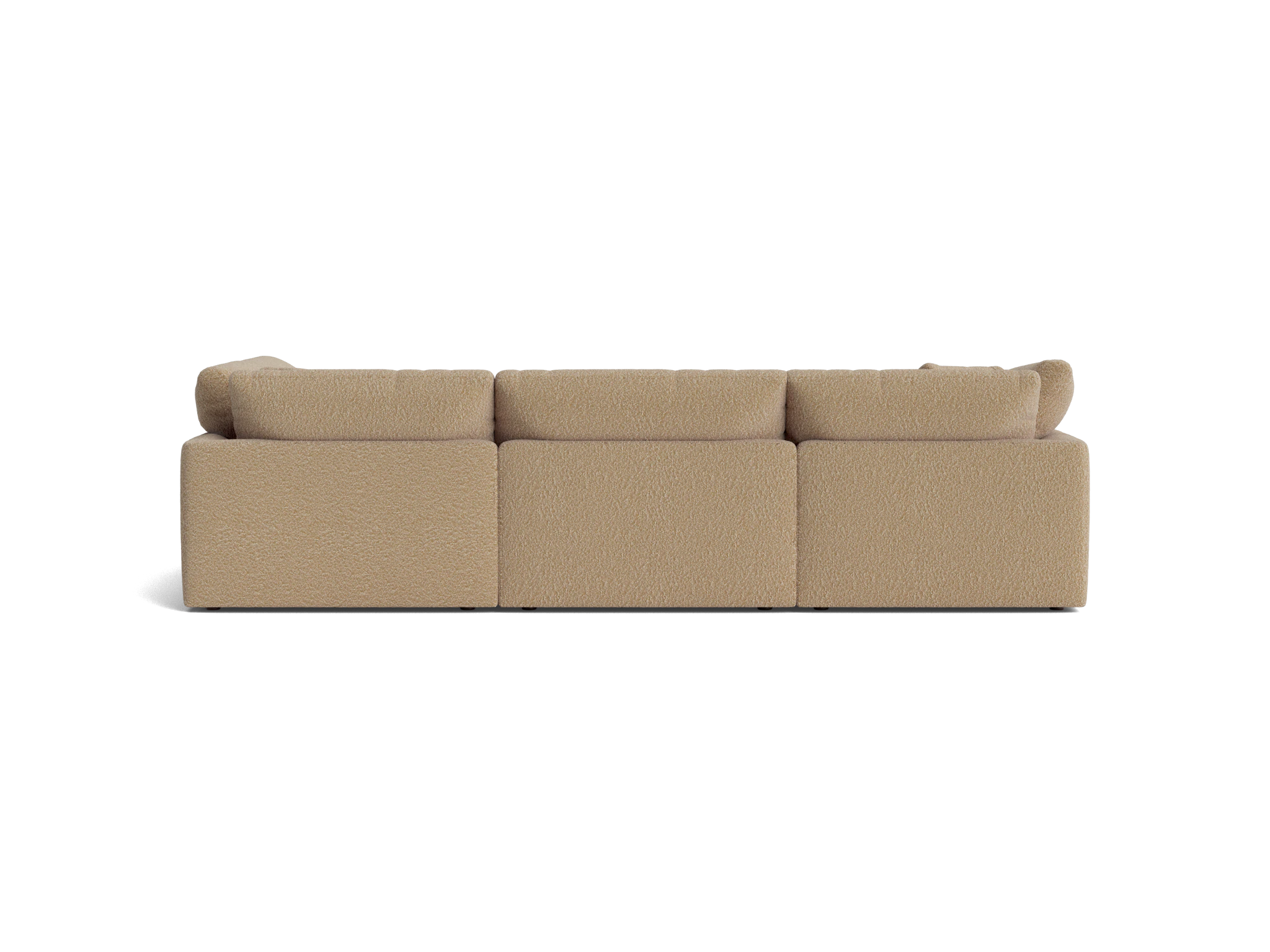 bryant sofa bumper sectional %285 piece%29 bubbly cream soda