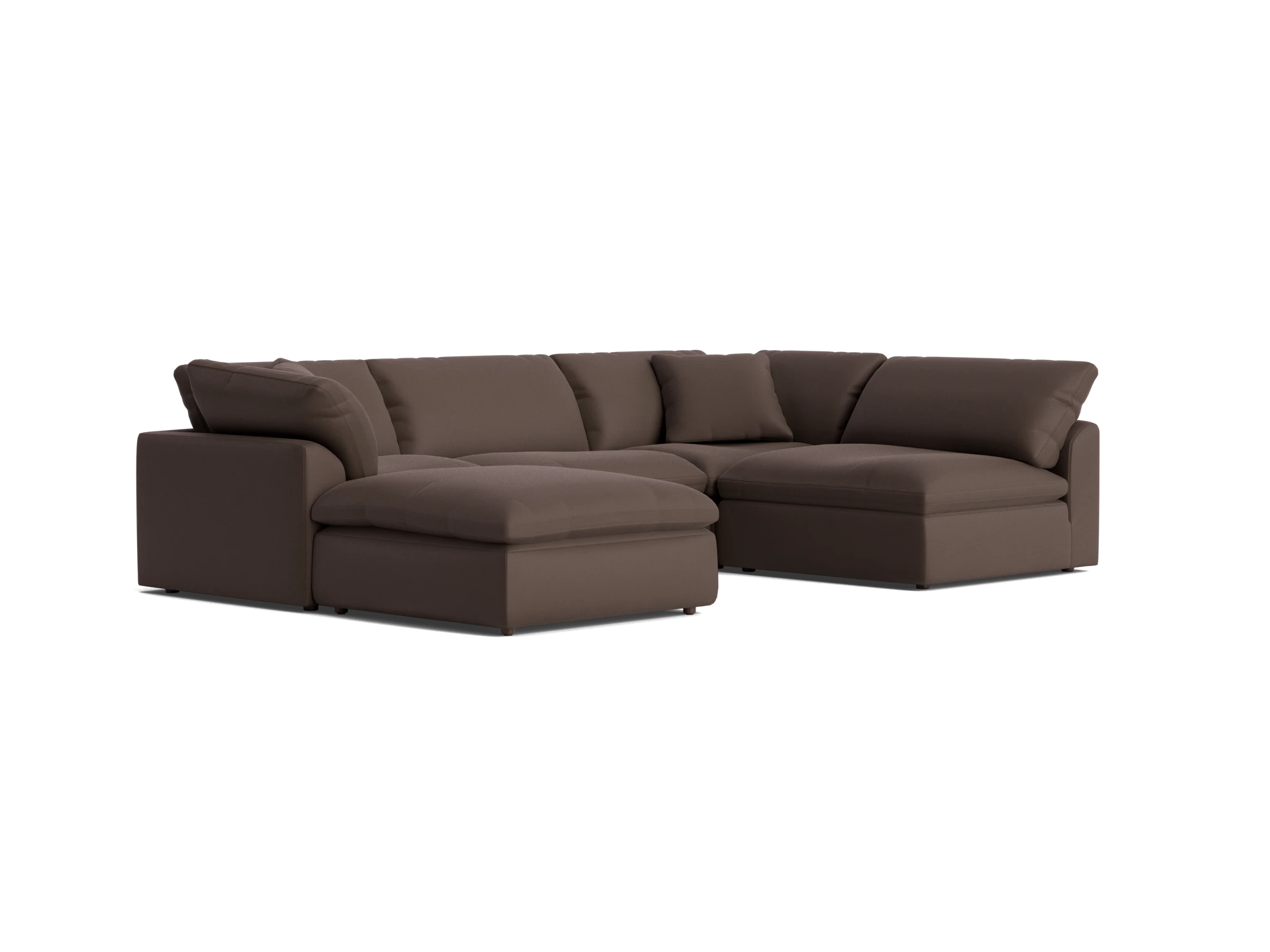 bryant sofa bumper sectional %285 piece%29 washed california shadow