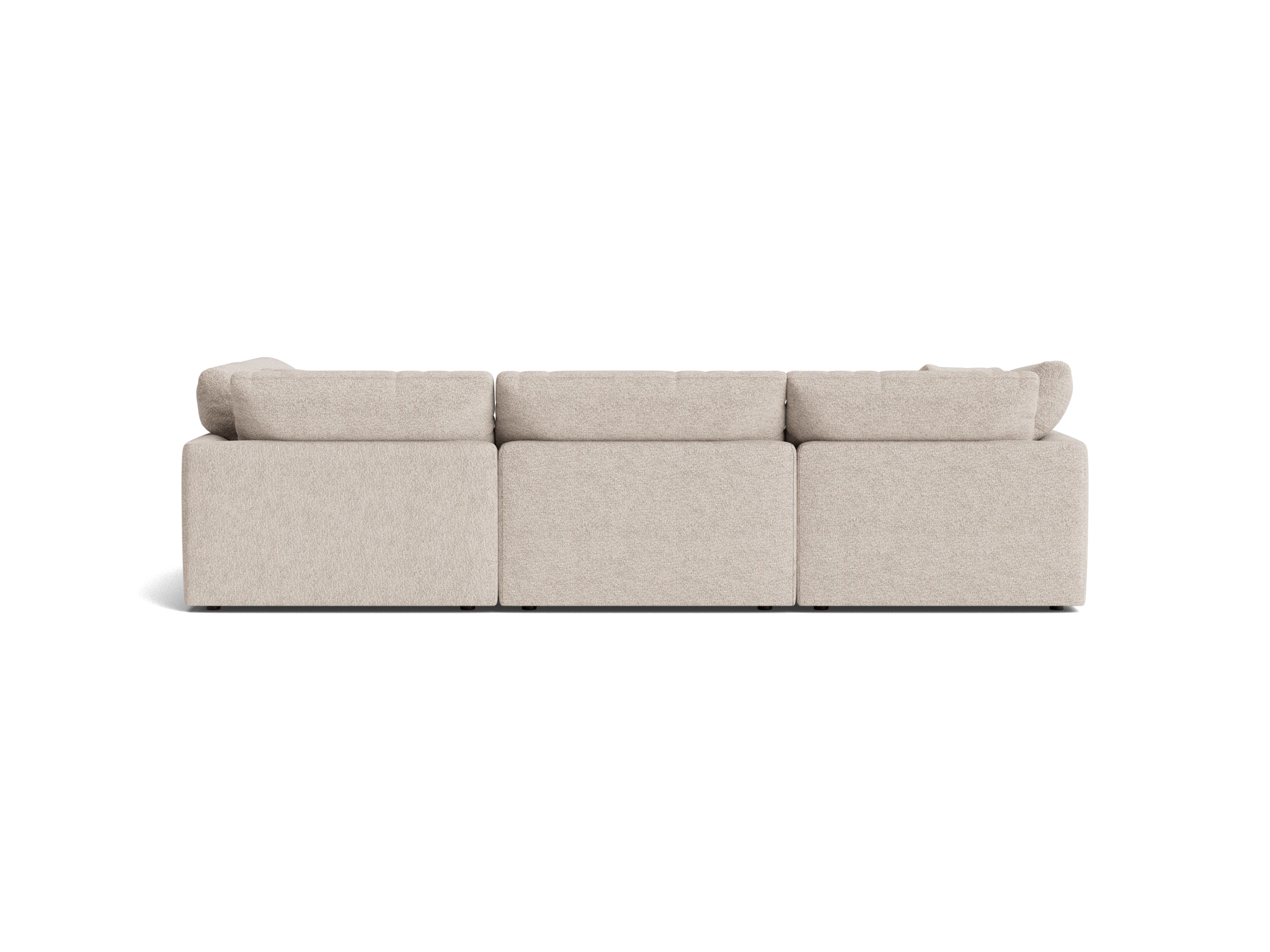 bryant sofa bumper sectional %285 piece%29 borough cotton