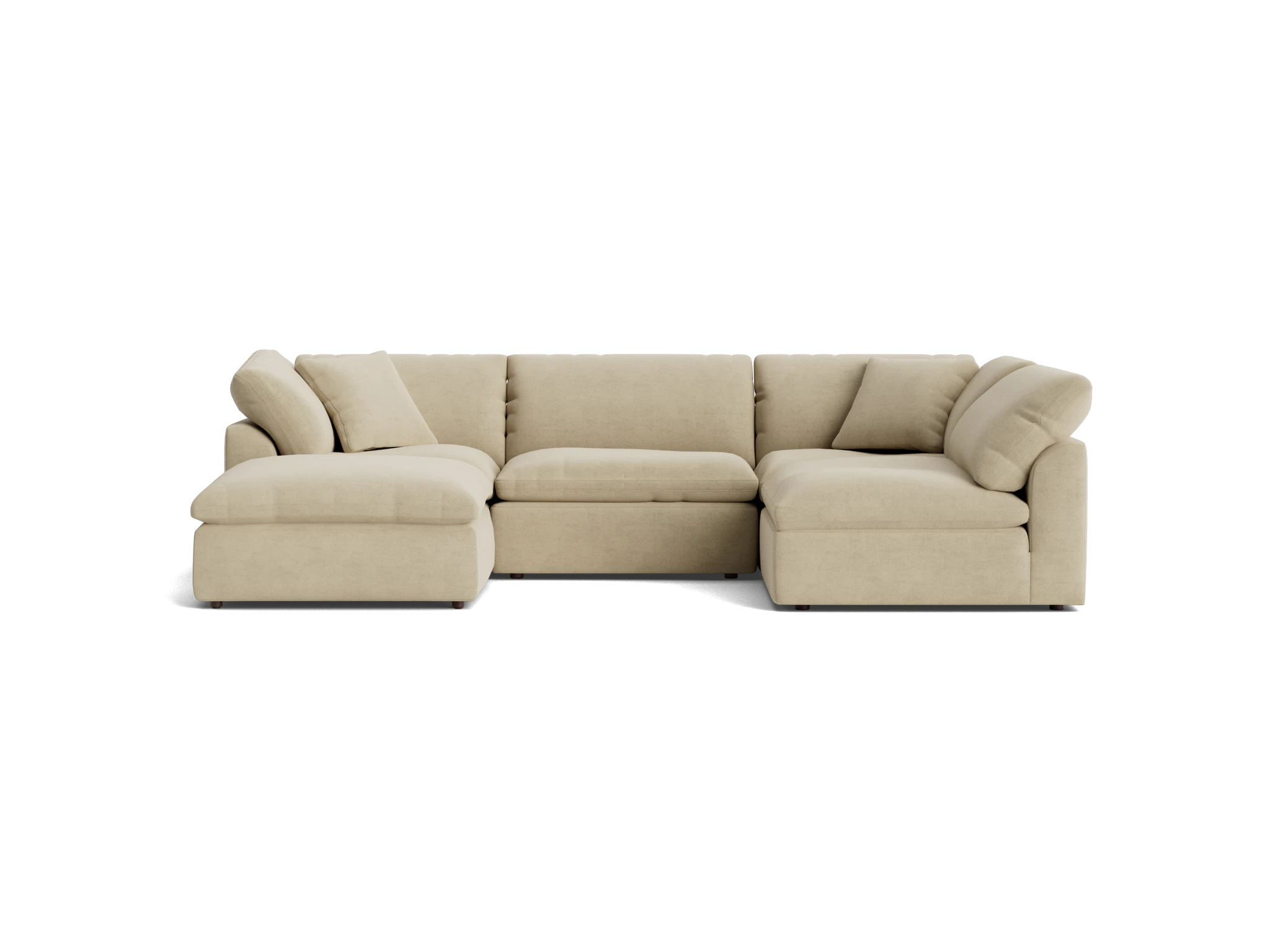 bryant sofa bumper sectional %285 piece%29 royale sand