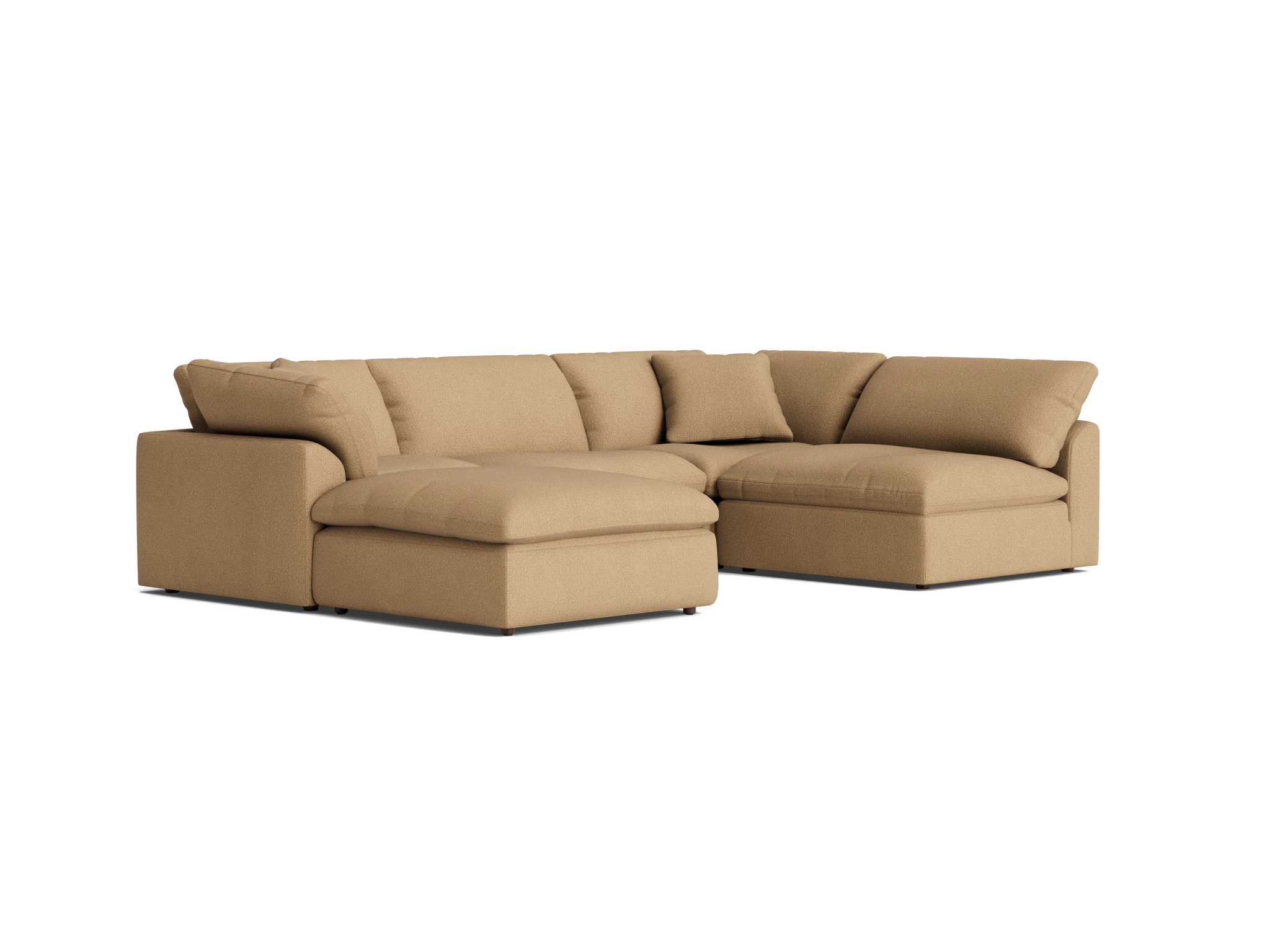 bryant sofa bumper sectional %285 piece%29 faithful sand
