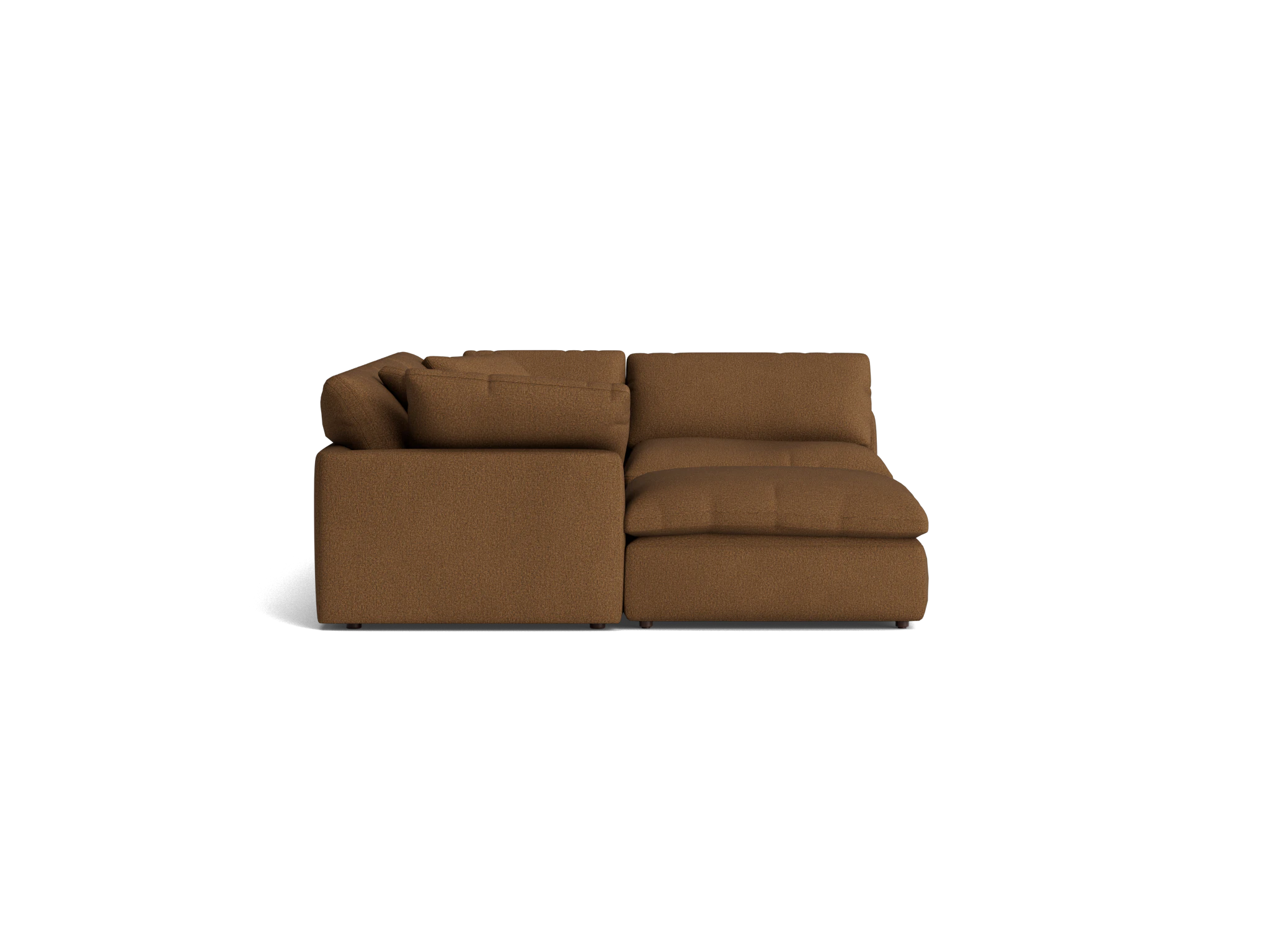 bryant sofa bumper sectional %285 piece%29 faithful mocha
