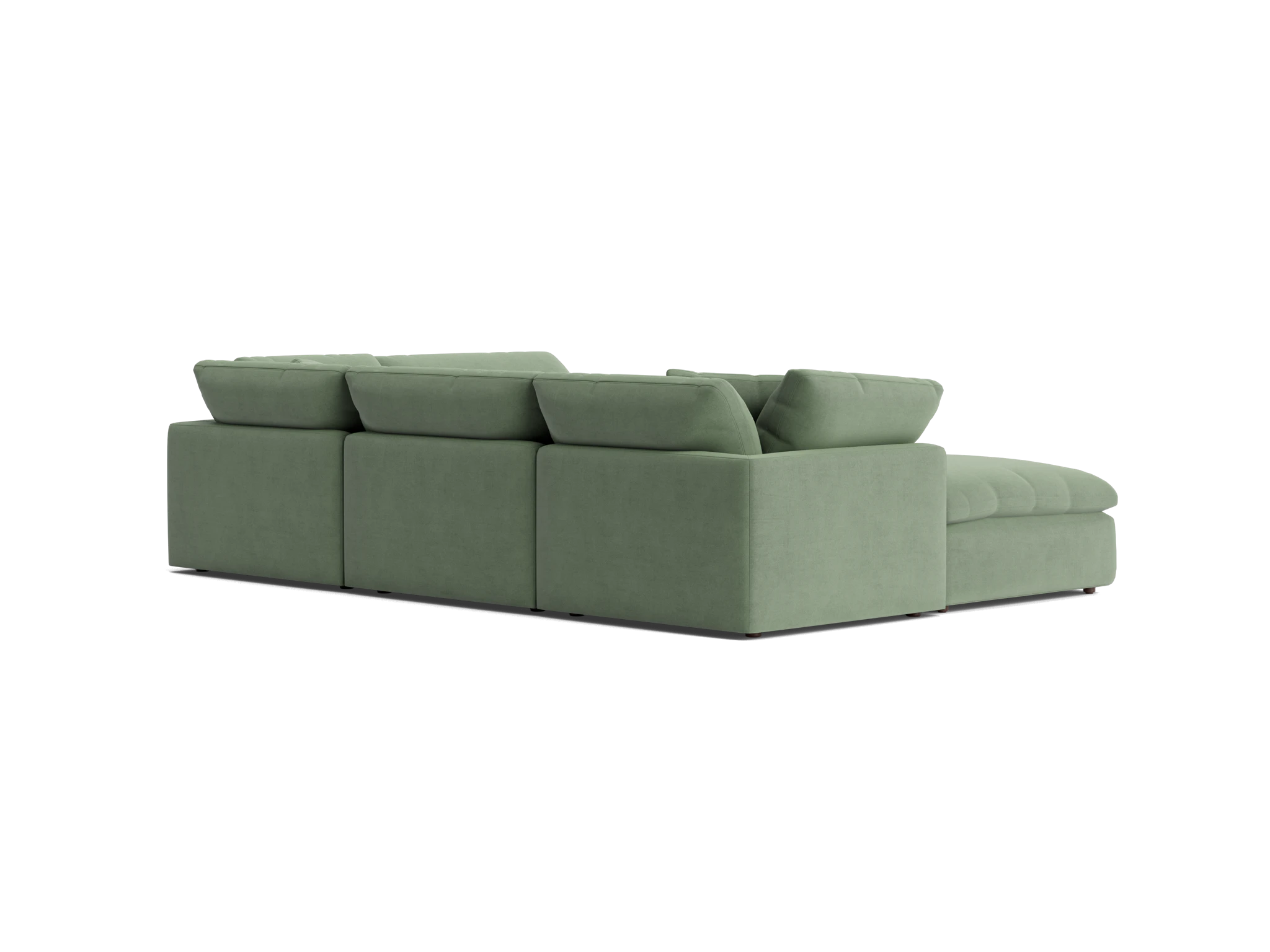 bryant sofa bumper sectional %285 piece%29 royale sage