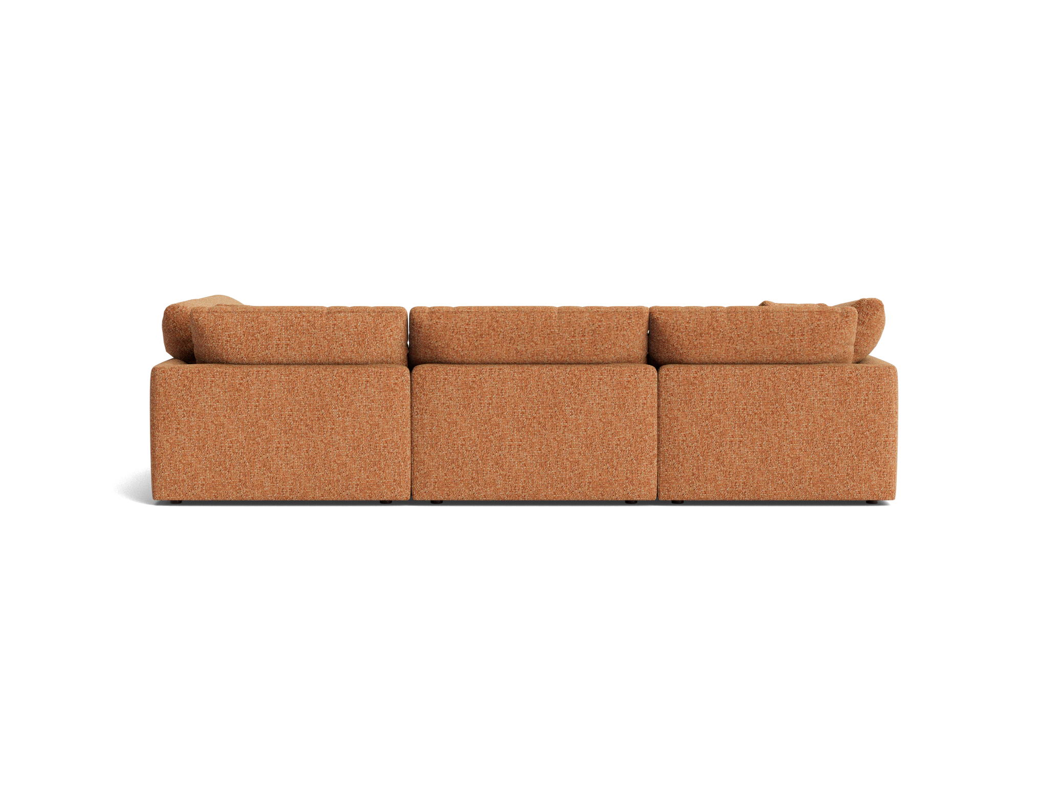 bryant sofa bumper sectional %285 piece%29 bungalow pantone glazed ginger