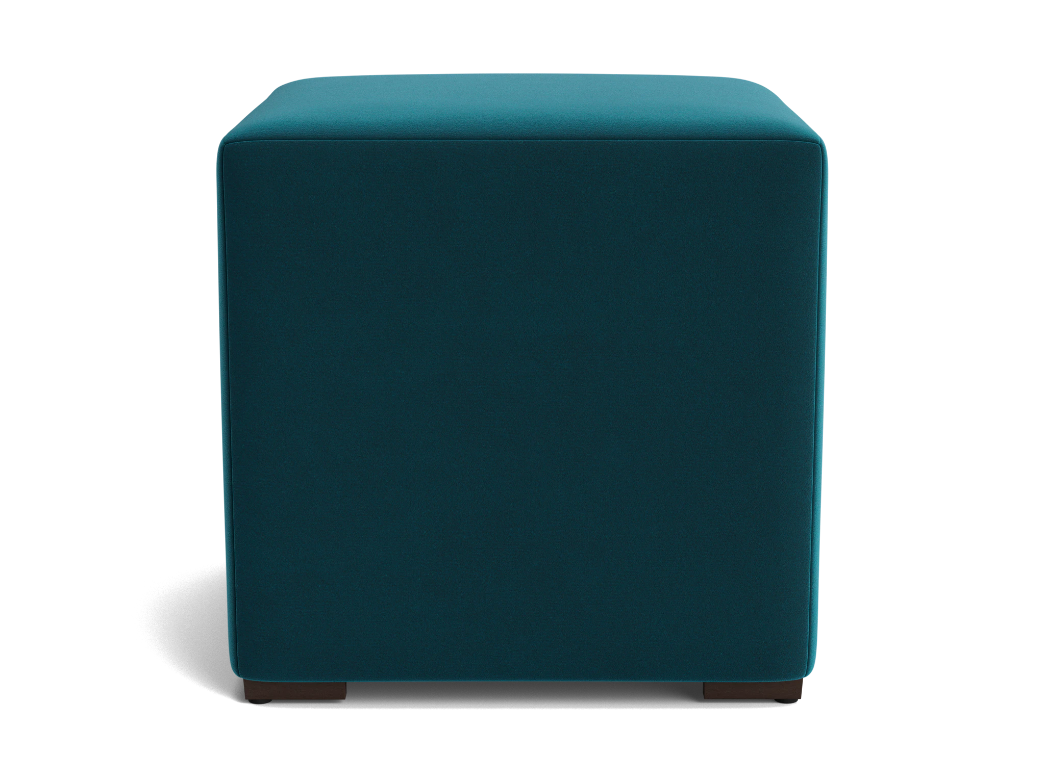 cort cube ottoman royale peacock
