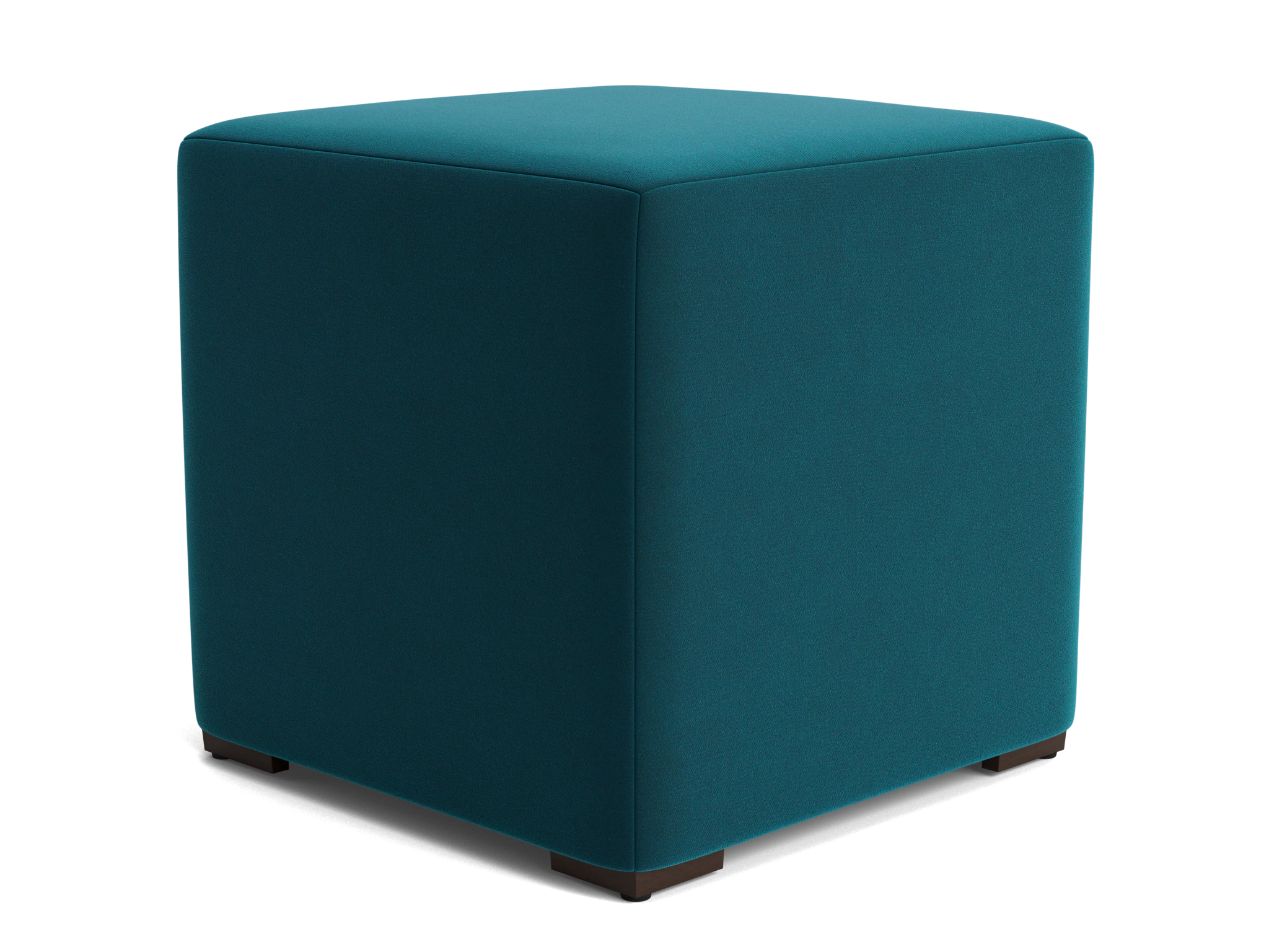 cort cube ottoman royale peacock
