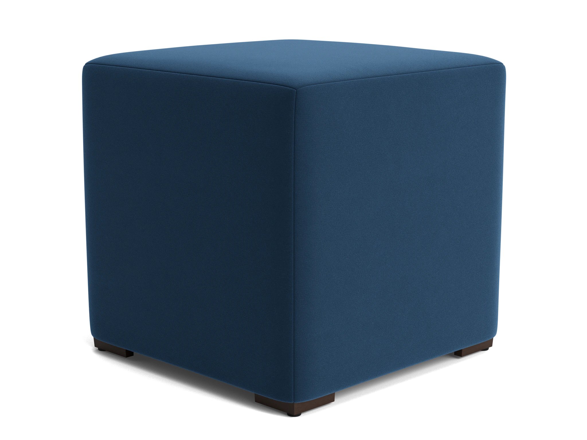 cort cube ottoman royale cobalt