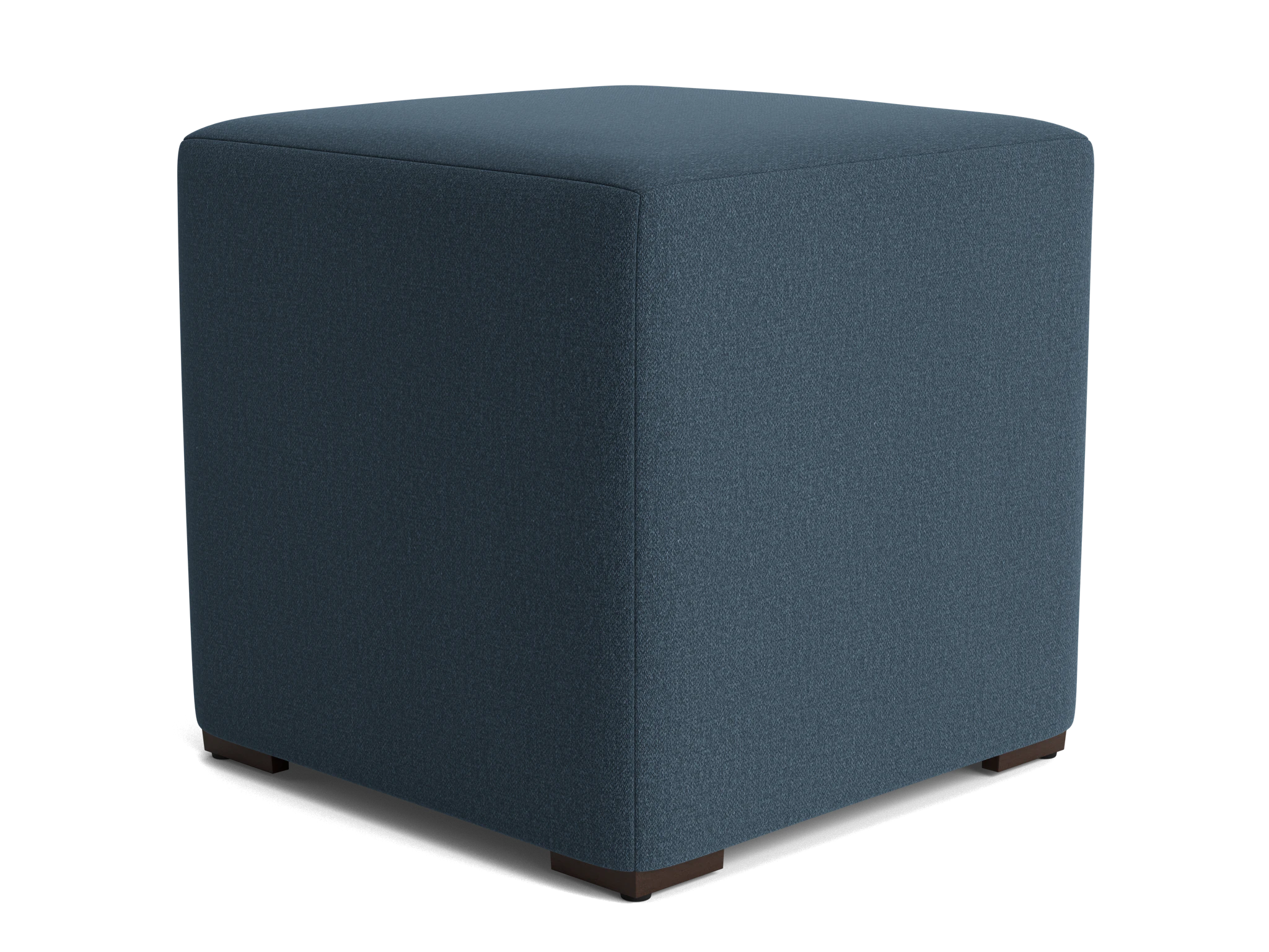 cort cube ottoman faithful indigo