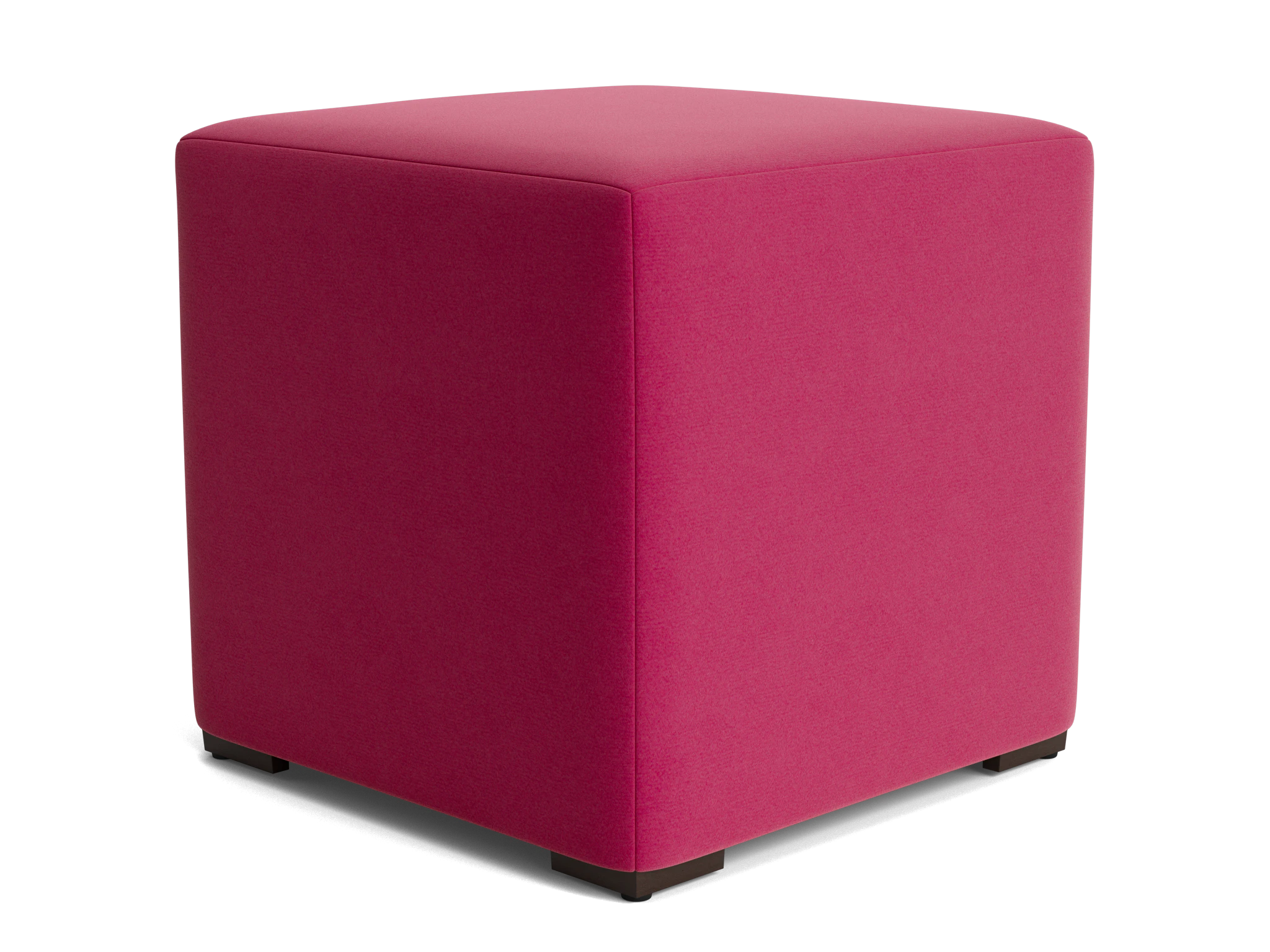 cort cube ottoman royale berry