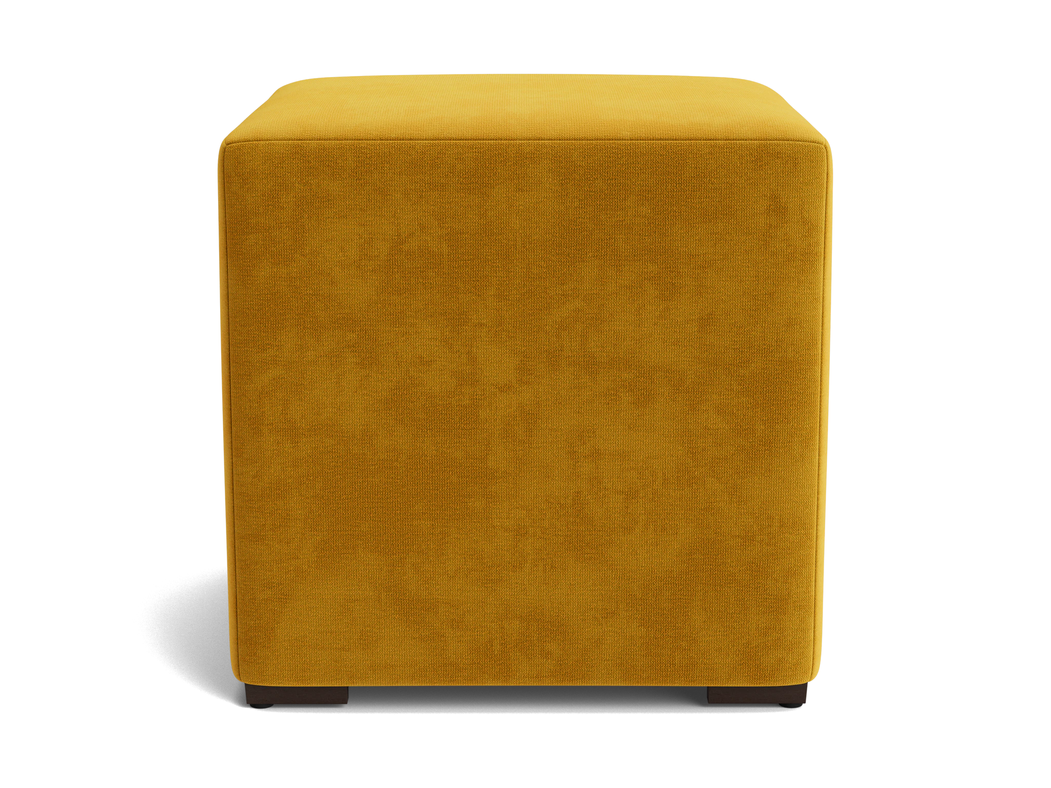 cort cube ottoman harper amber gold