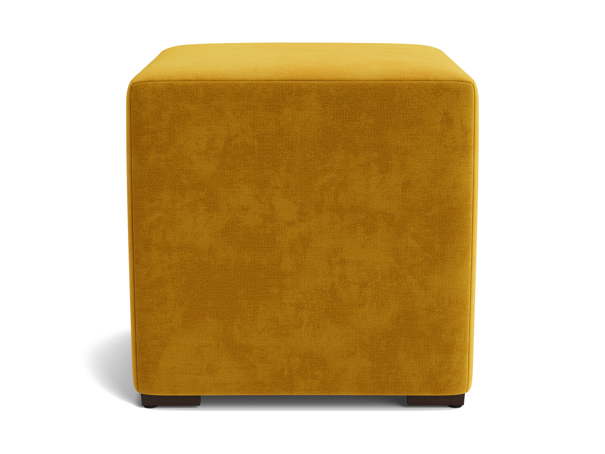 cort cube ottoman harper amber gold