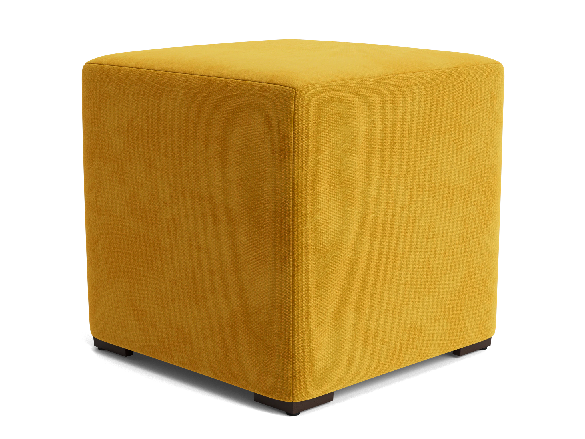 cort cube ottoman harper amber gold
