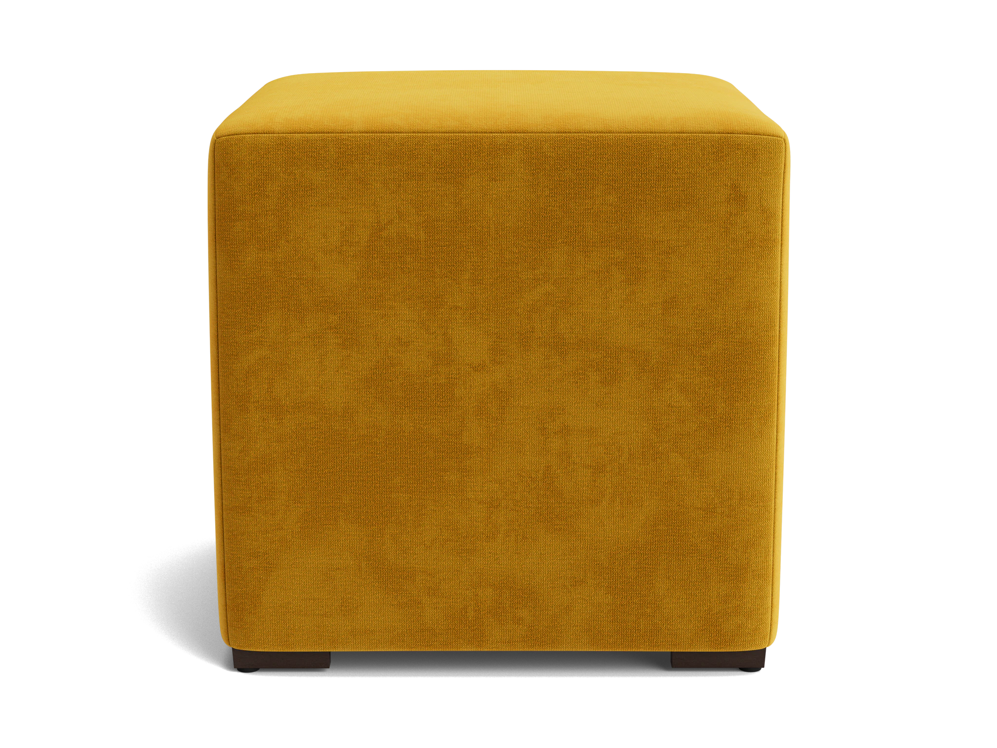 cort cube ottoman harper amber gold