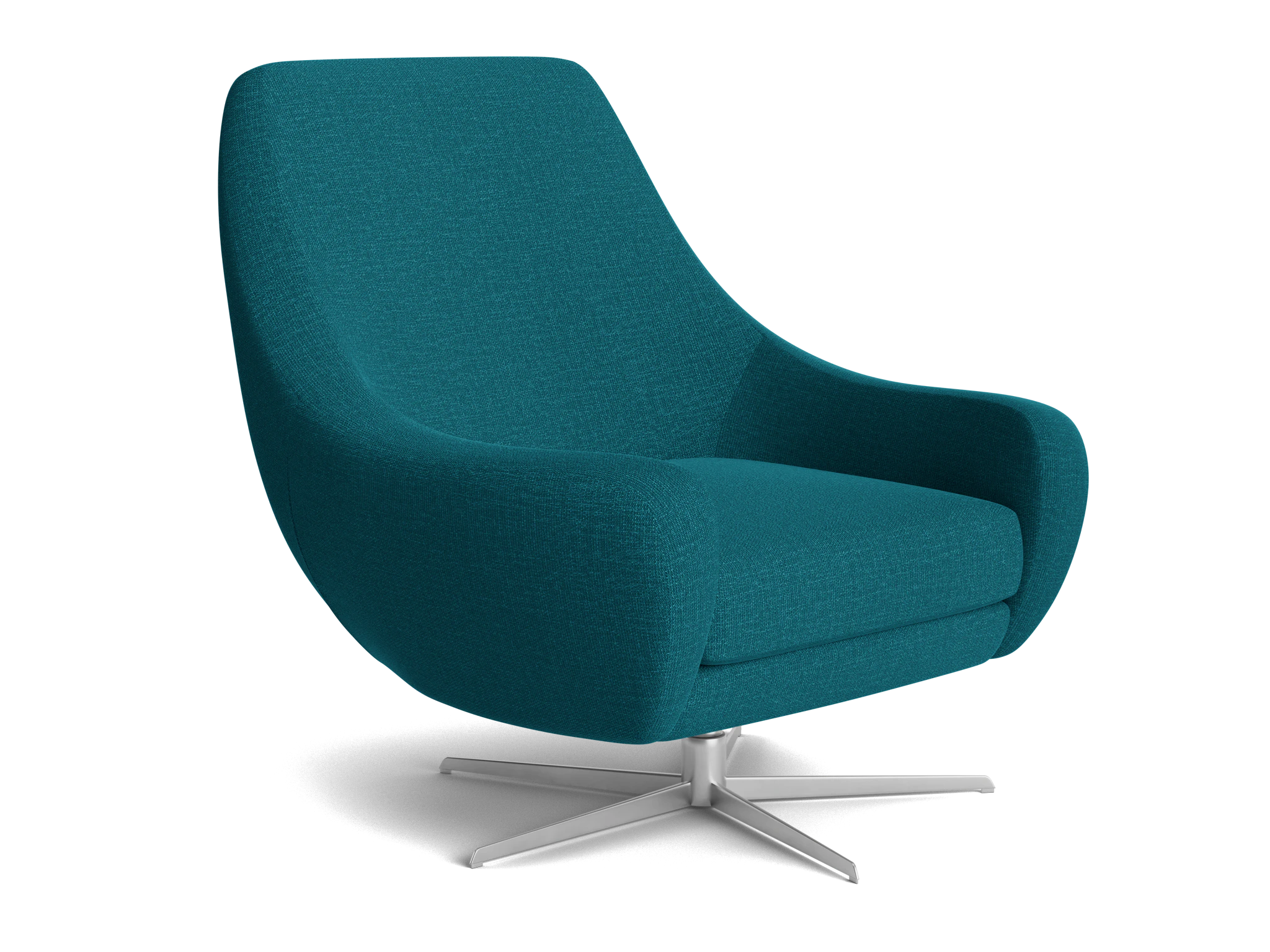 lenette swivel chair key largo zenith teal