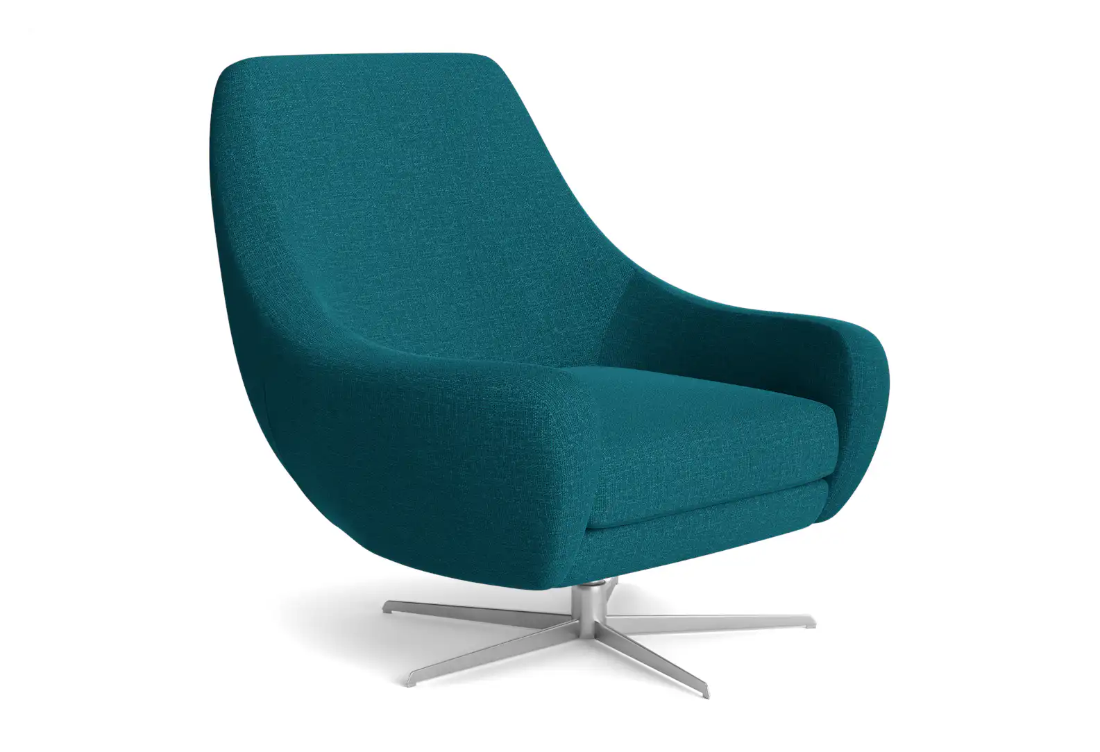 lenette swivel chair key largo zenith teal