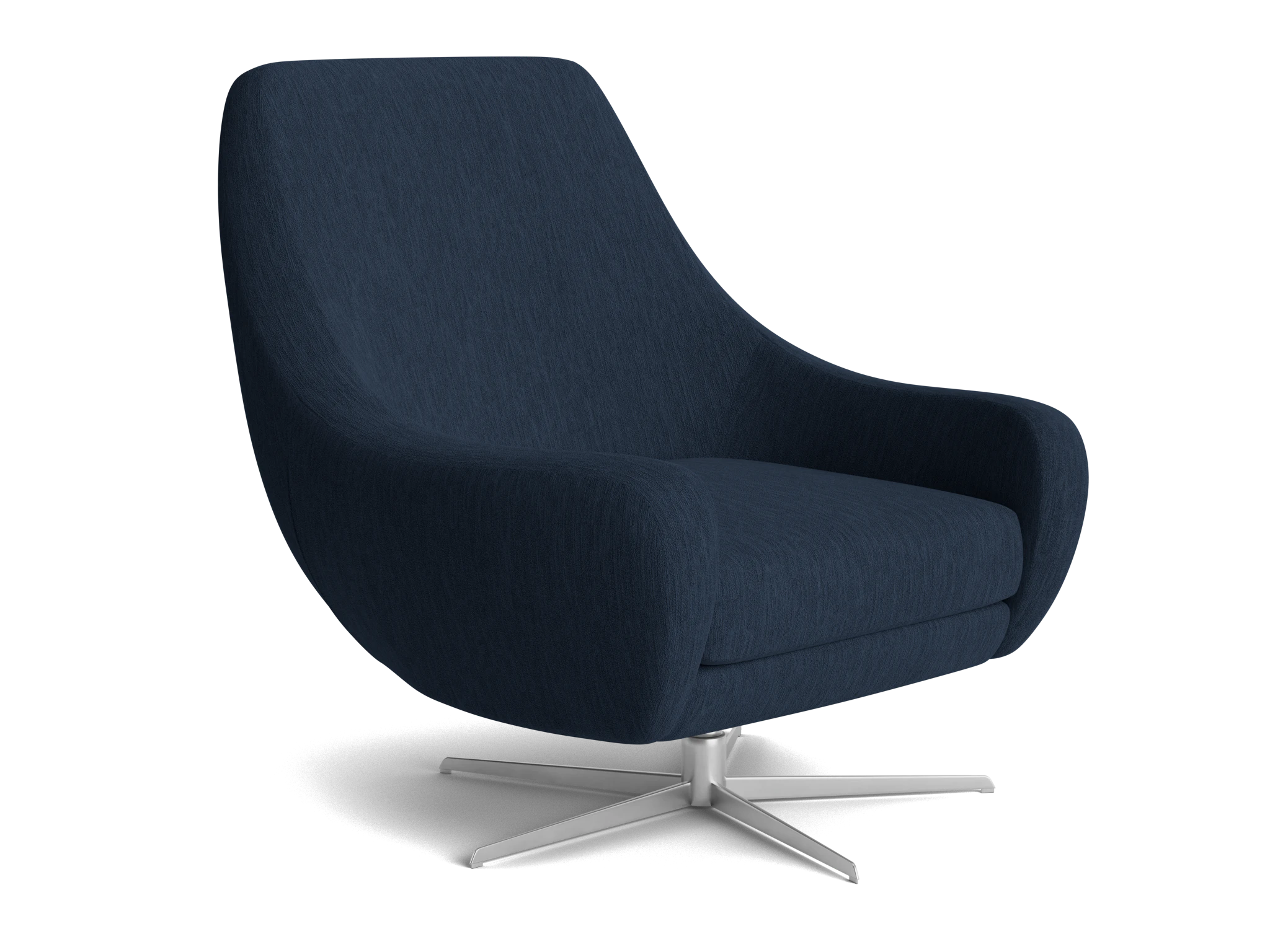 lenette swivel chair bentley indigo