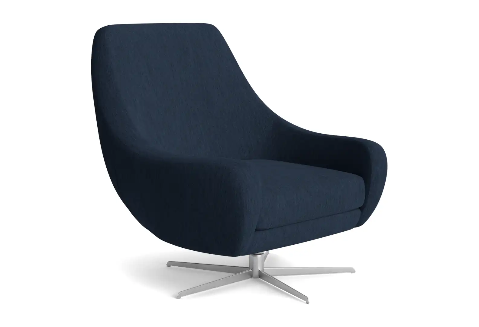 lenette swivel chair bentley indigo