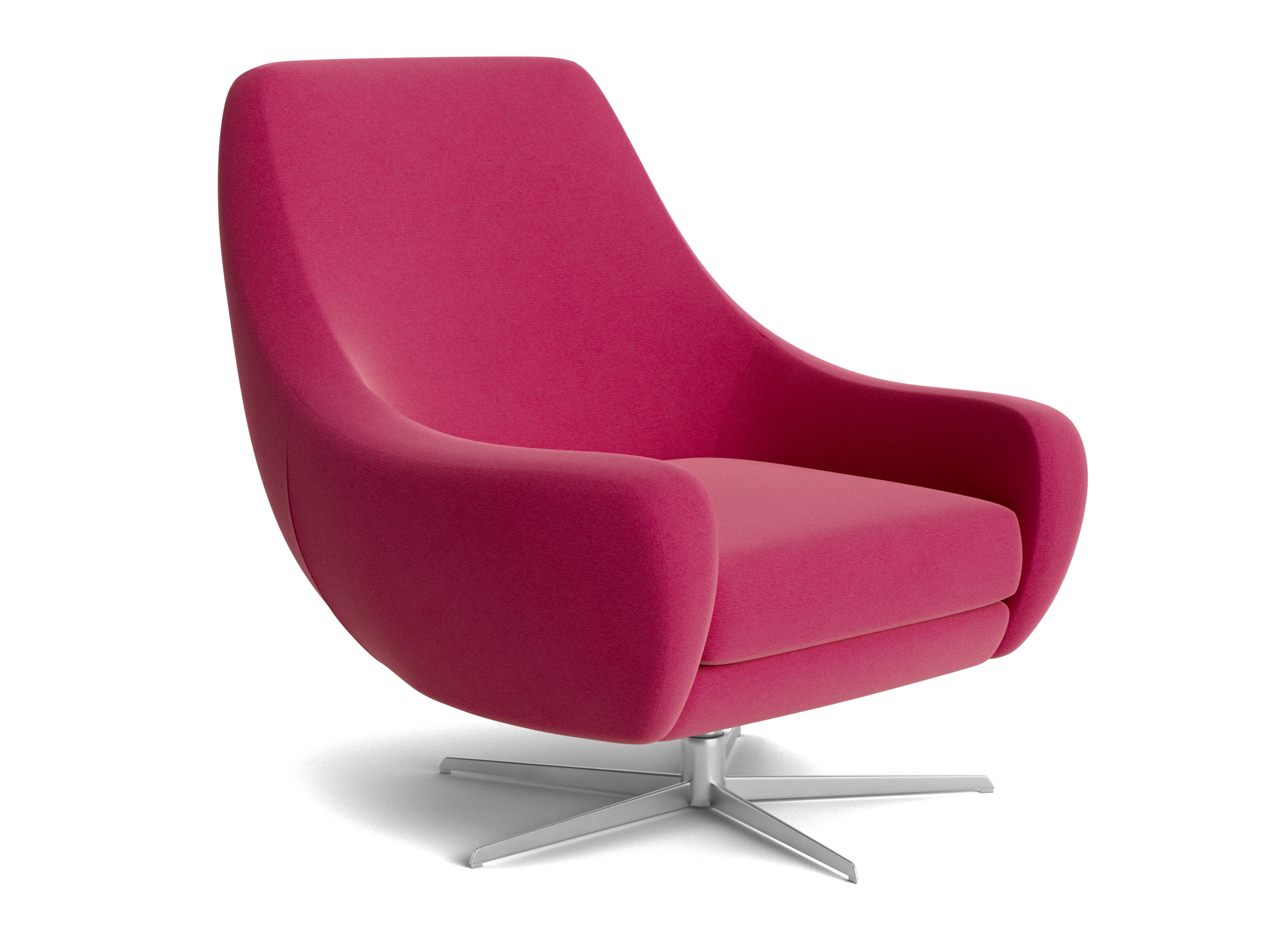 lenette swivel chair royale berry