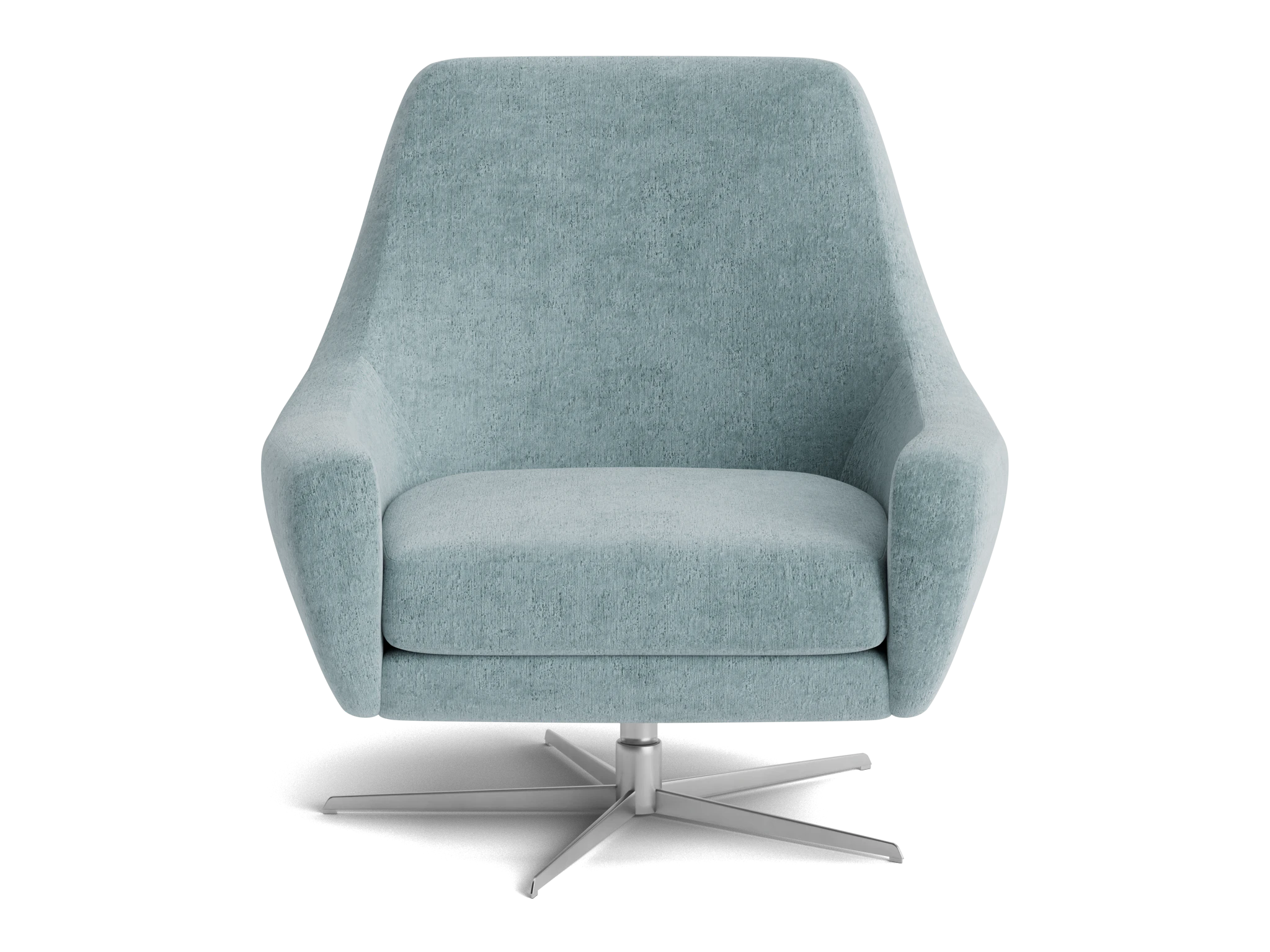 lenette swivel chair plush mist