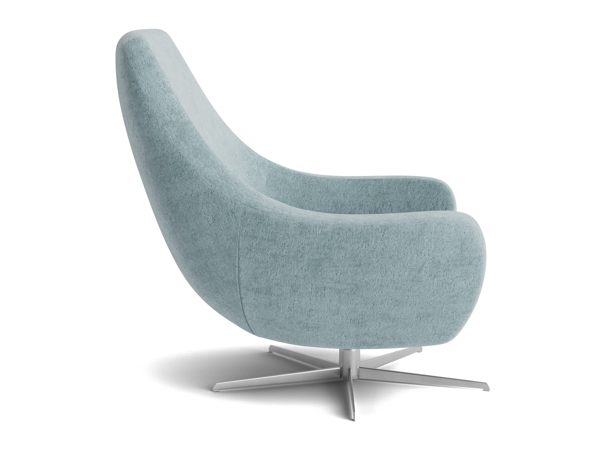 lenette swivel chair plush mist