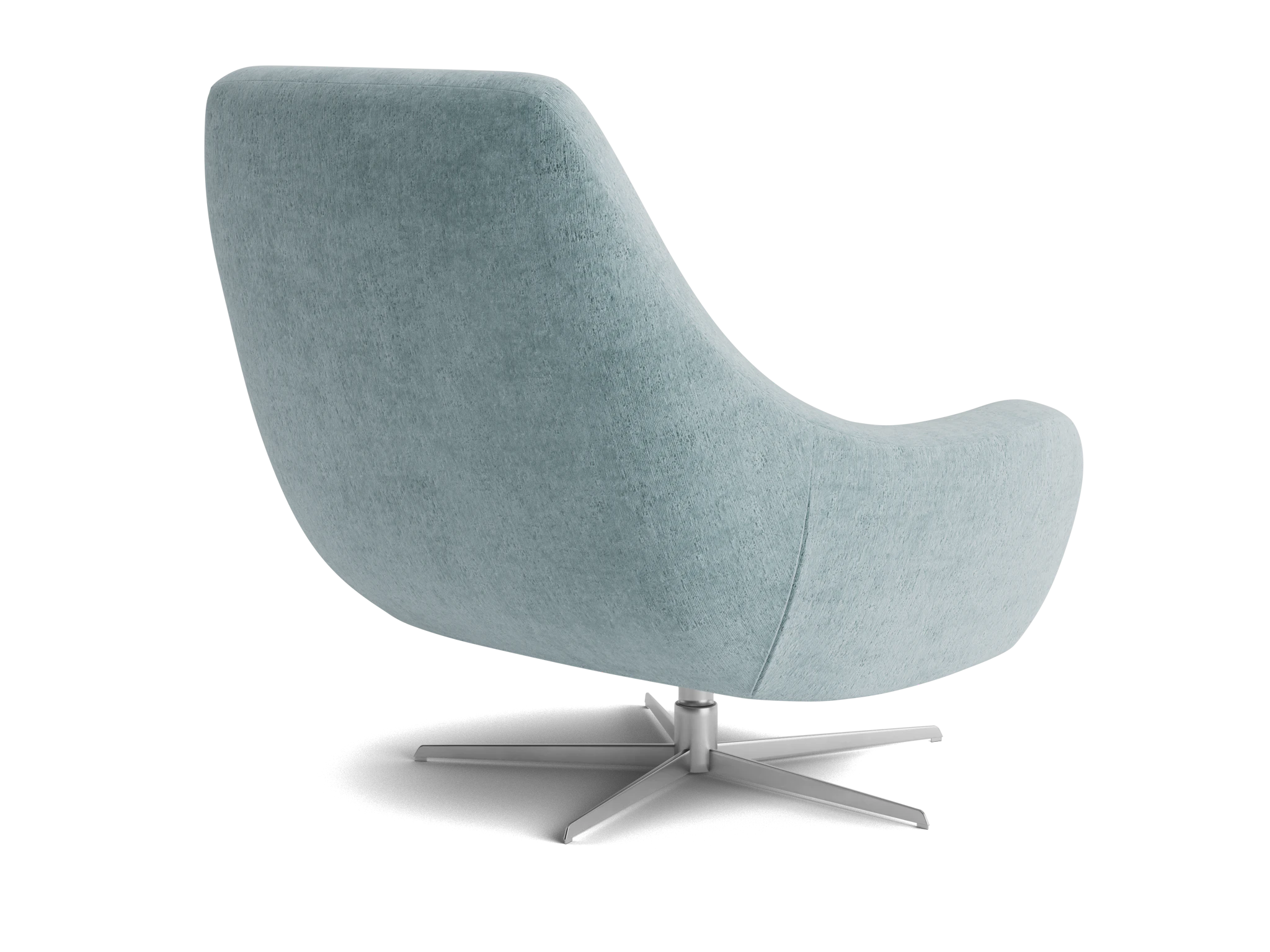 lenette swivel chair plush mist