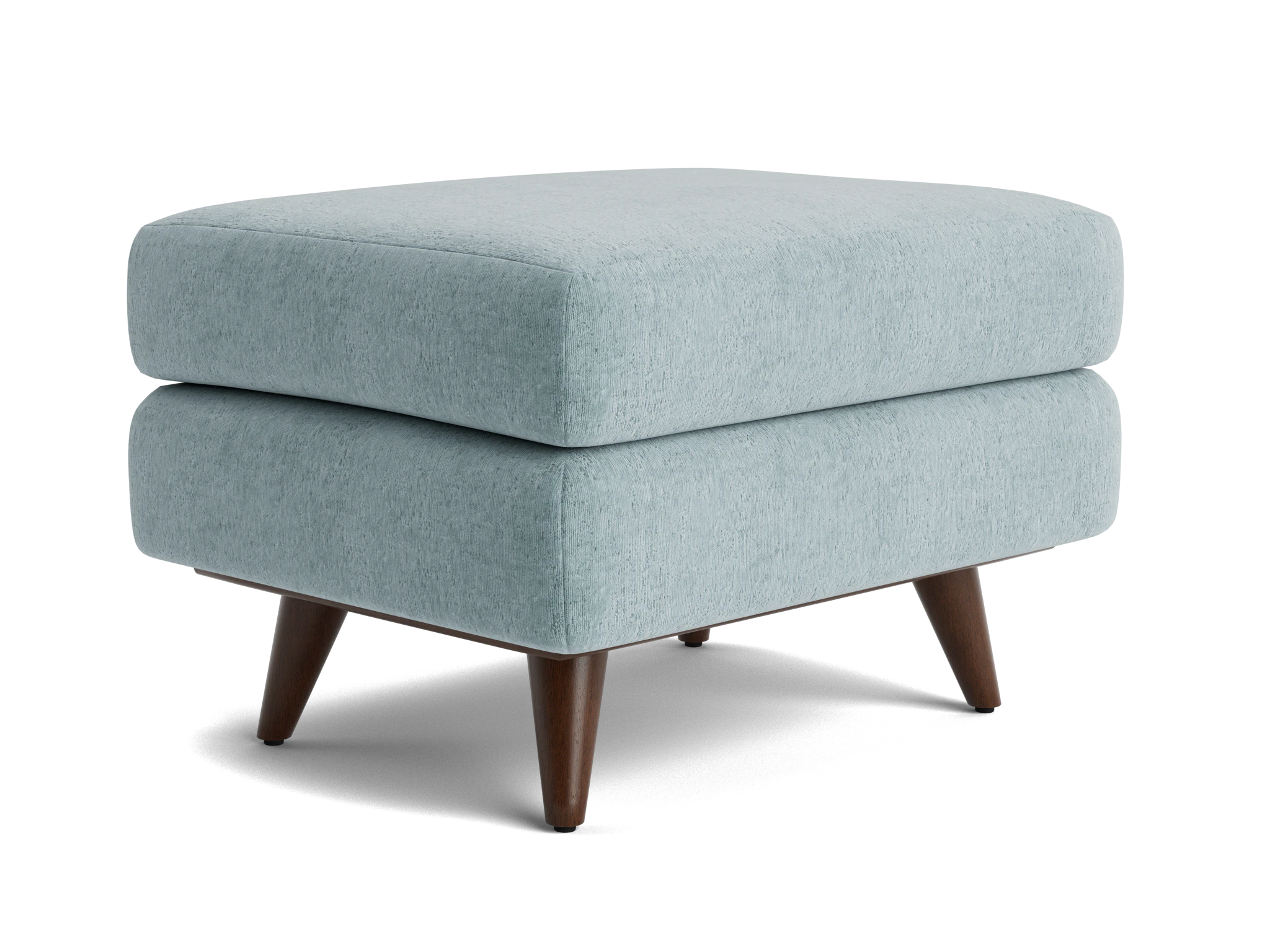 hughes apartment ottoman plush mist