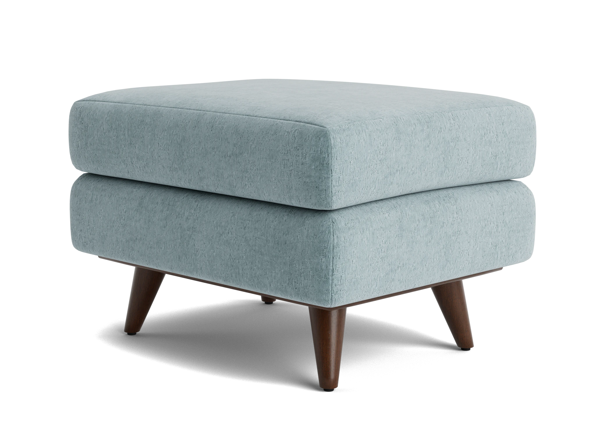hughes apartment ottoman plush mist