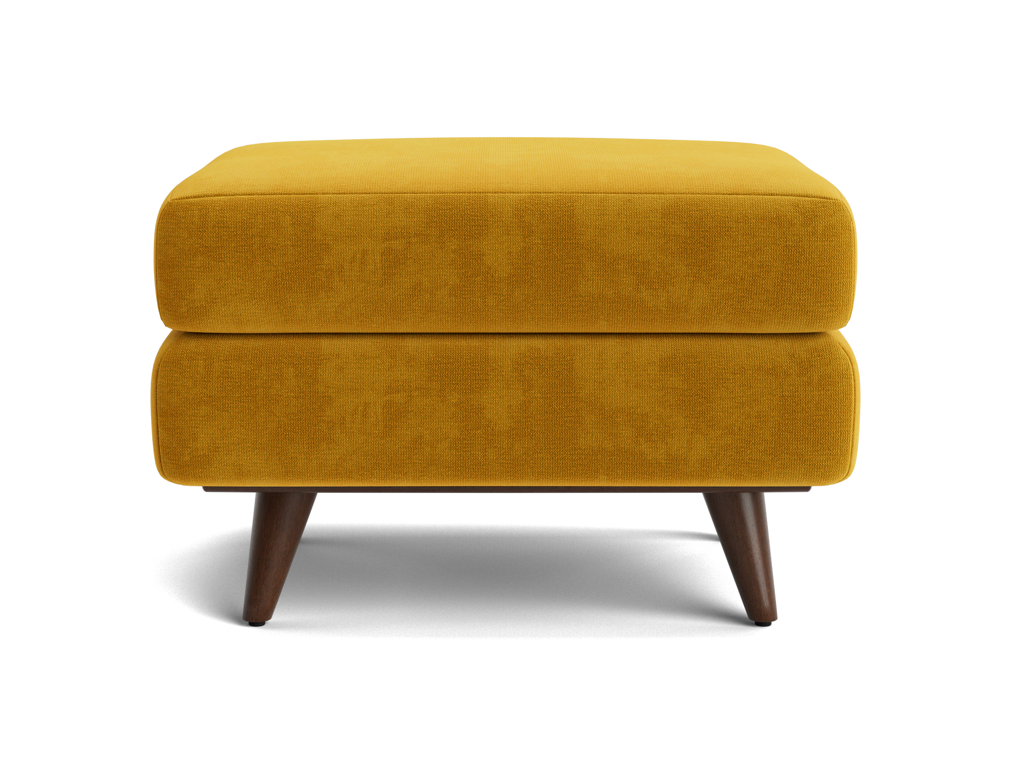 hughes apartment ottoman harper amber gold