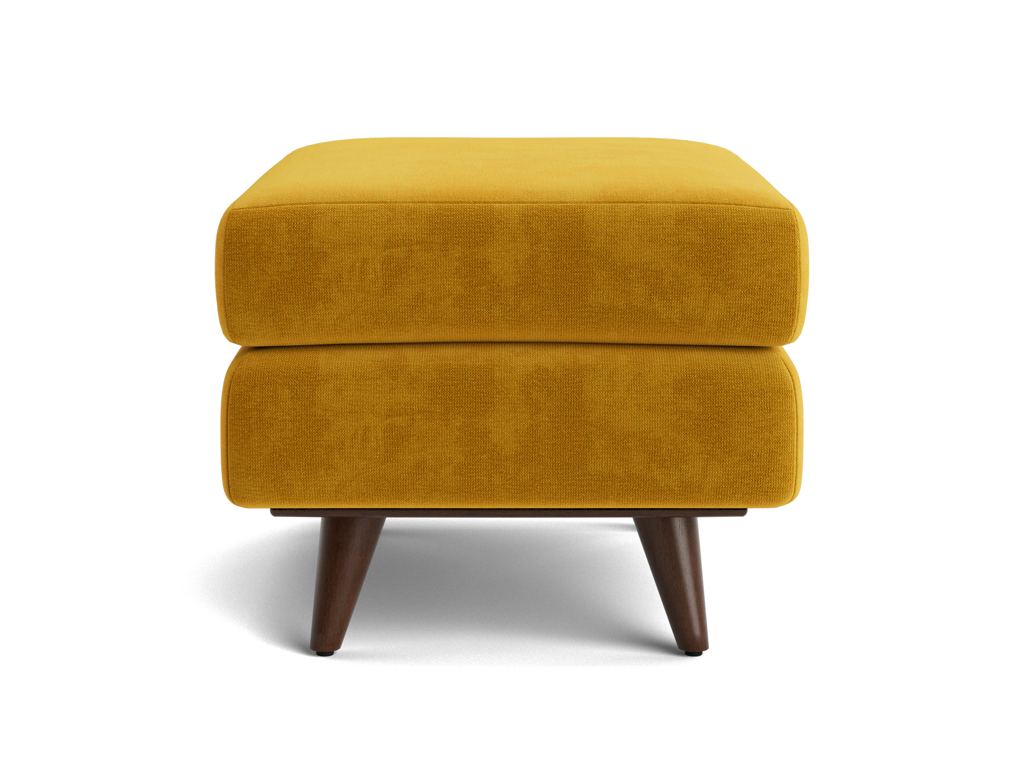 hughes apartment ottoman harper amber gold