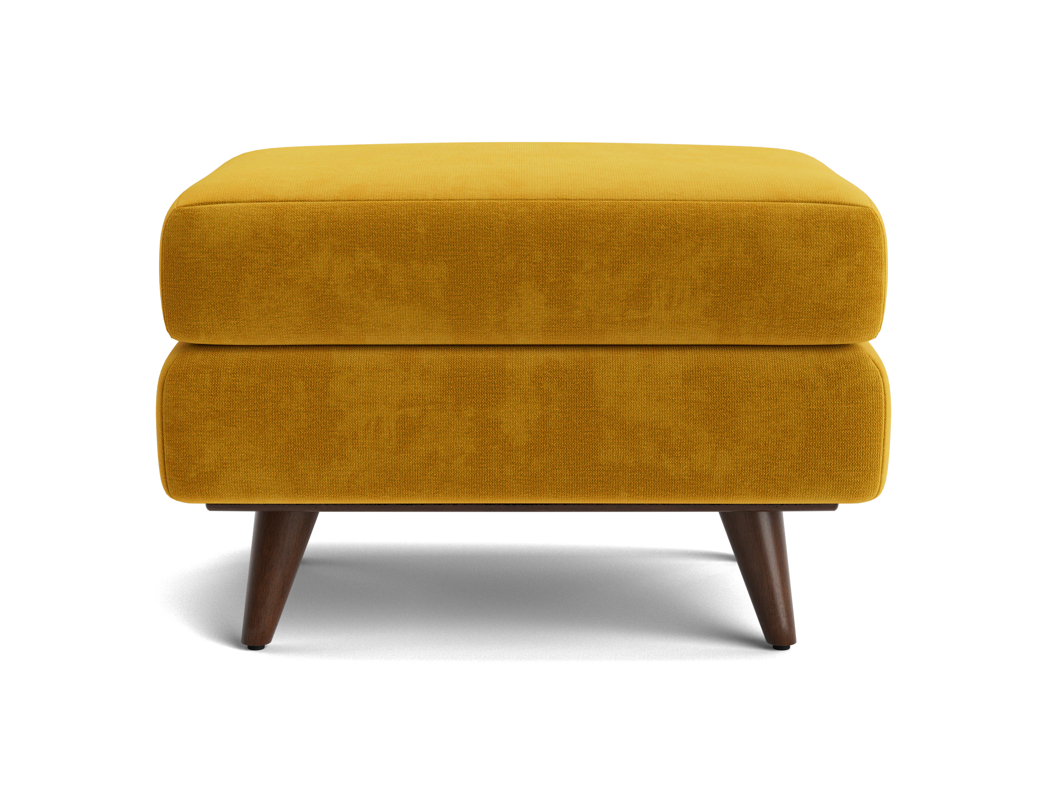hughes apartment ottoman harper amber gold
