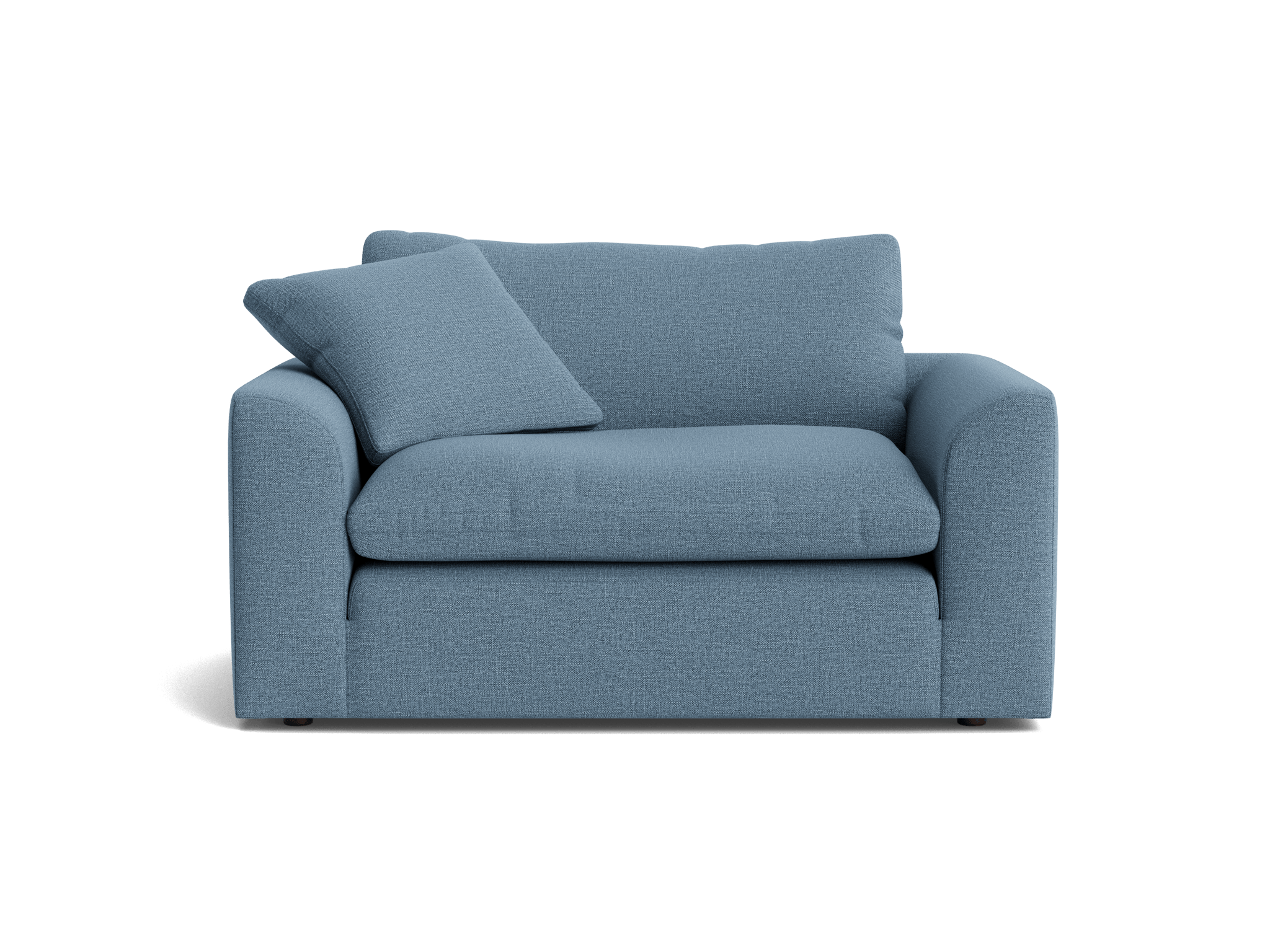 bryant chair and half milo french blue