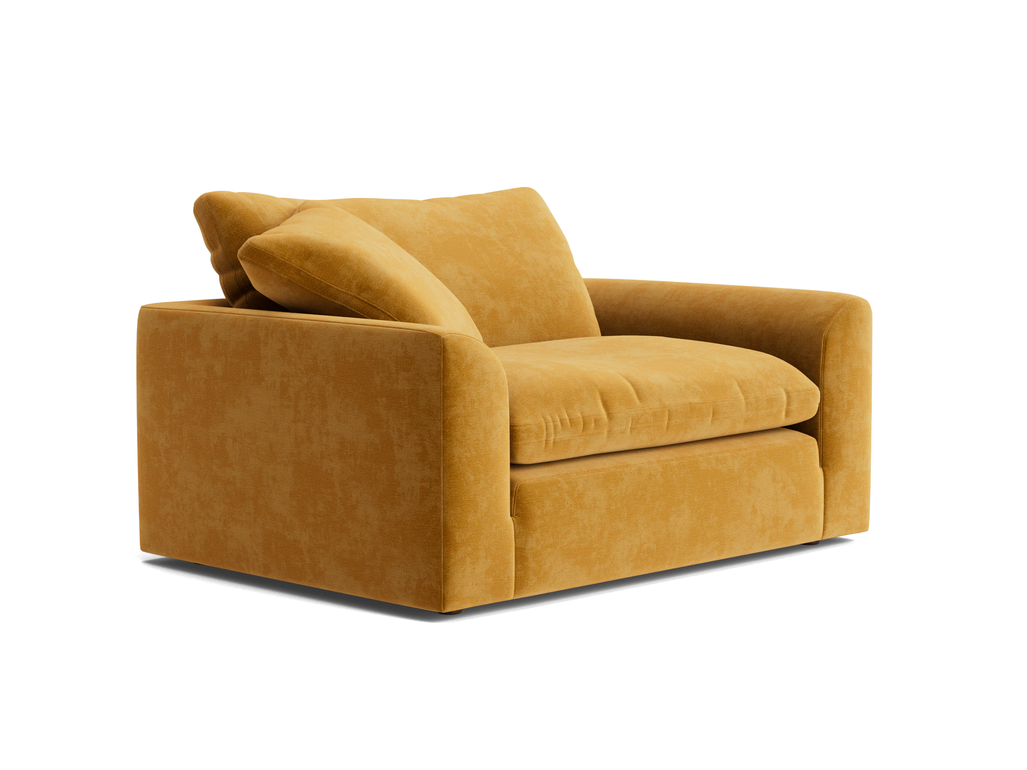 bryant chair and half harper amber gold