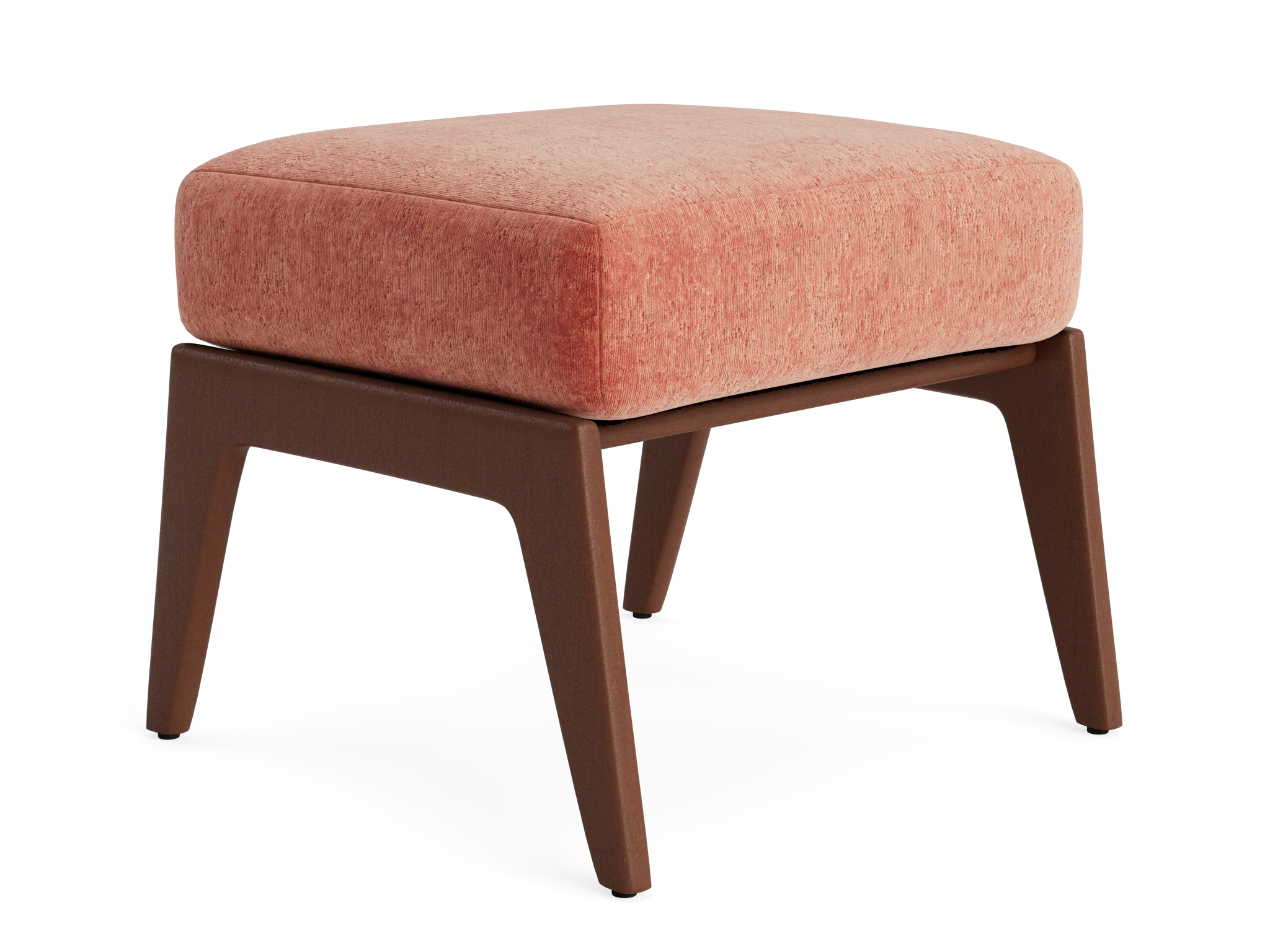 soto apartment ottoman plush terra rose