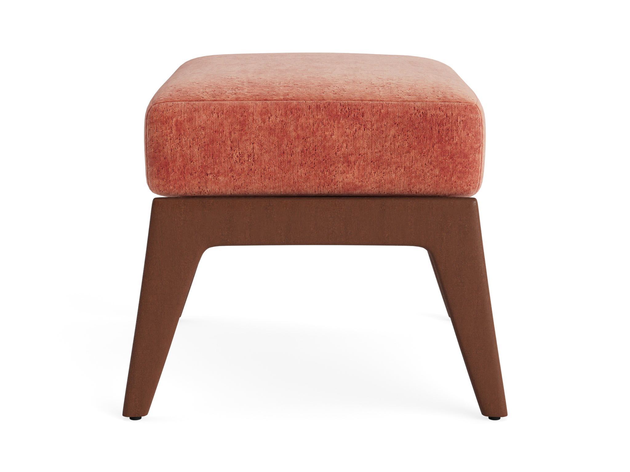 soto apartment ottoman plush terra rose