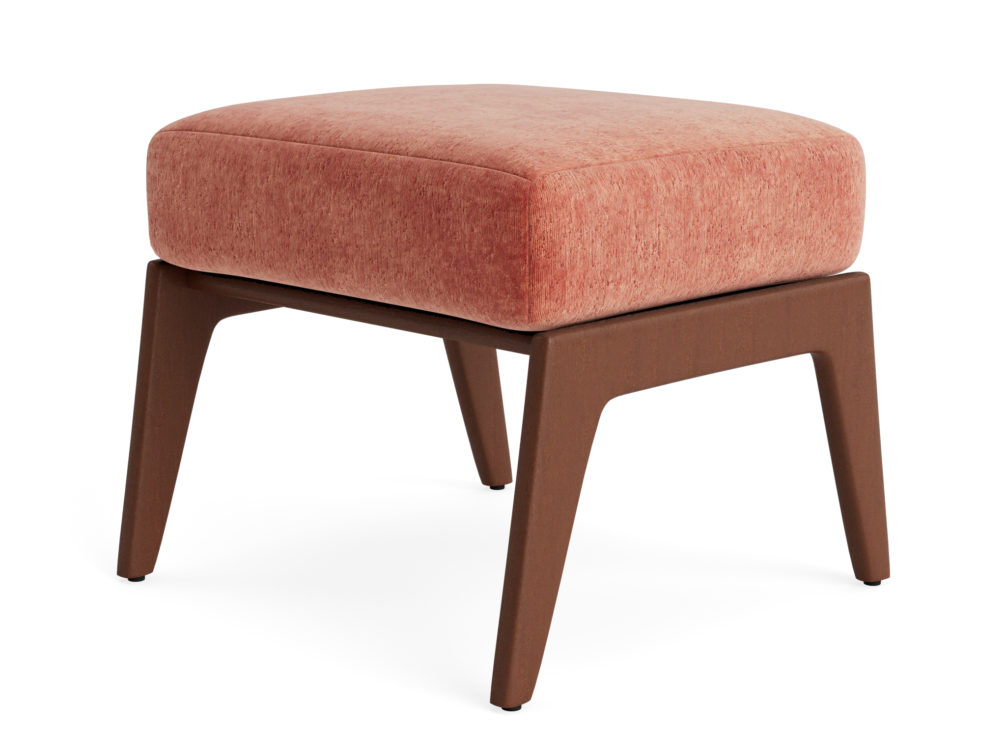 soto apartment ottoman plush terra rose