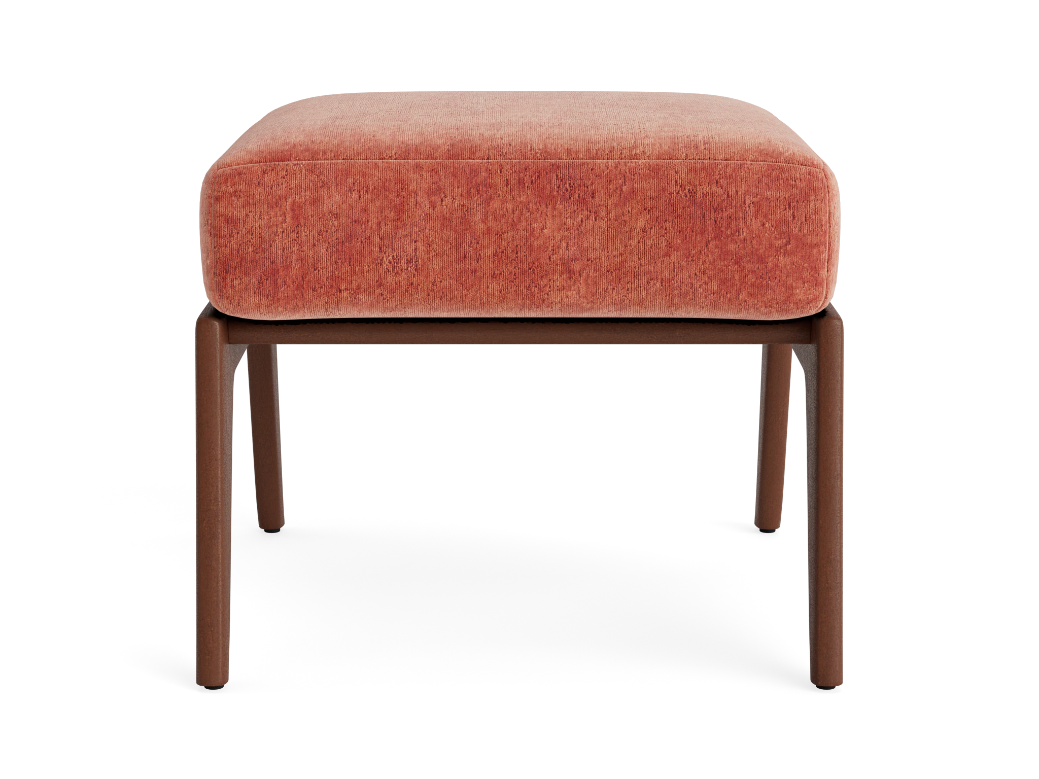 soto apartment ottoman plush terra rose