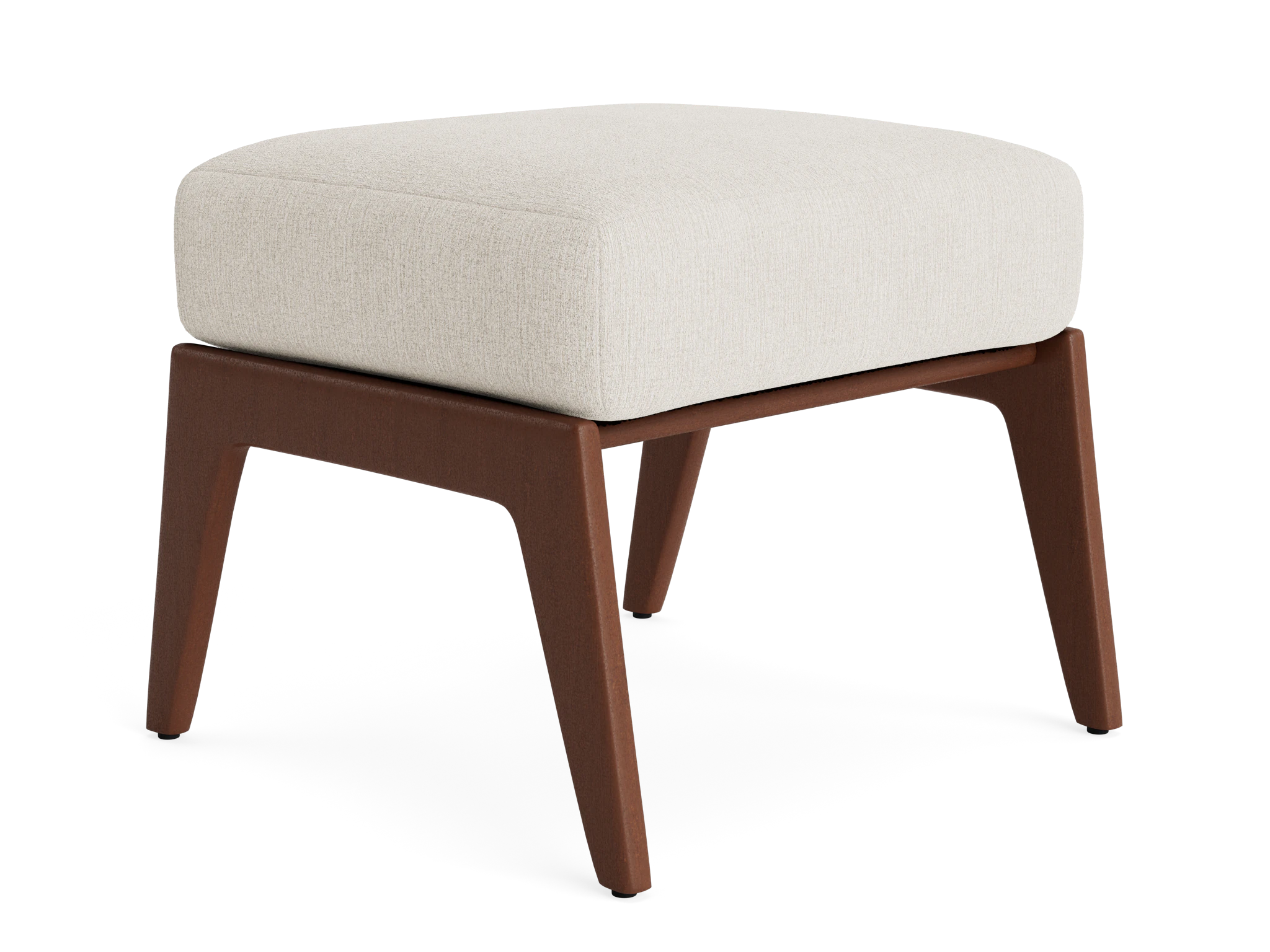 soto apartment ottoman sunbrella loft white